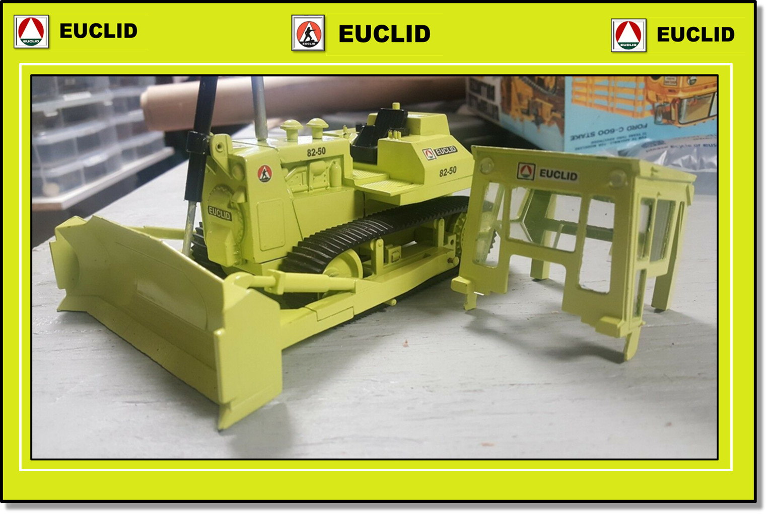 1/40 EUCLID 82-50 Bulldozer in « EUCLID » Colors FREE SHIPPING !!!