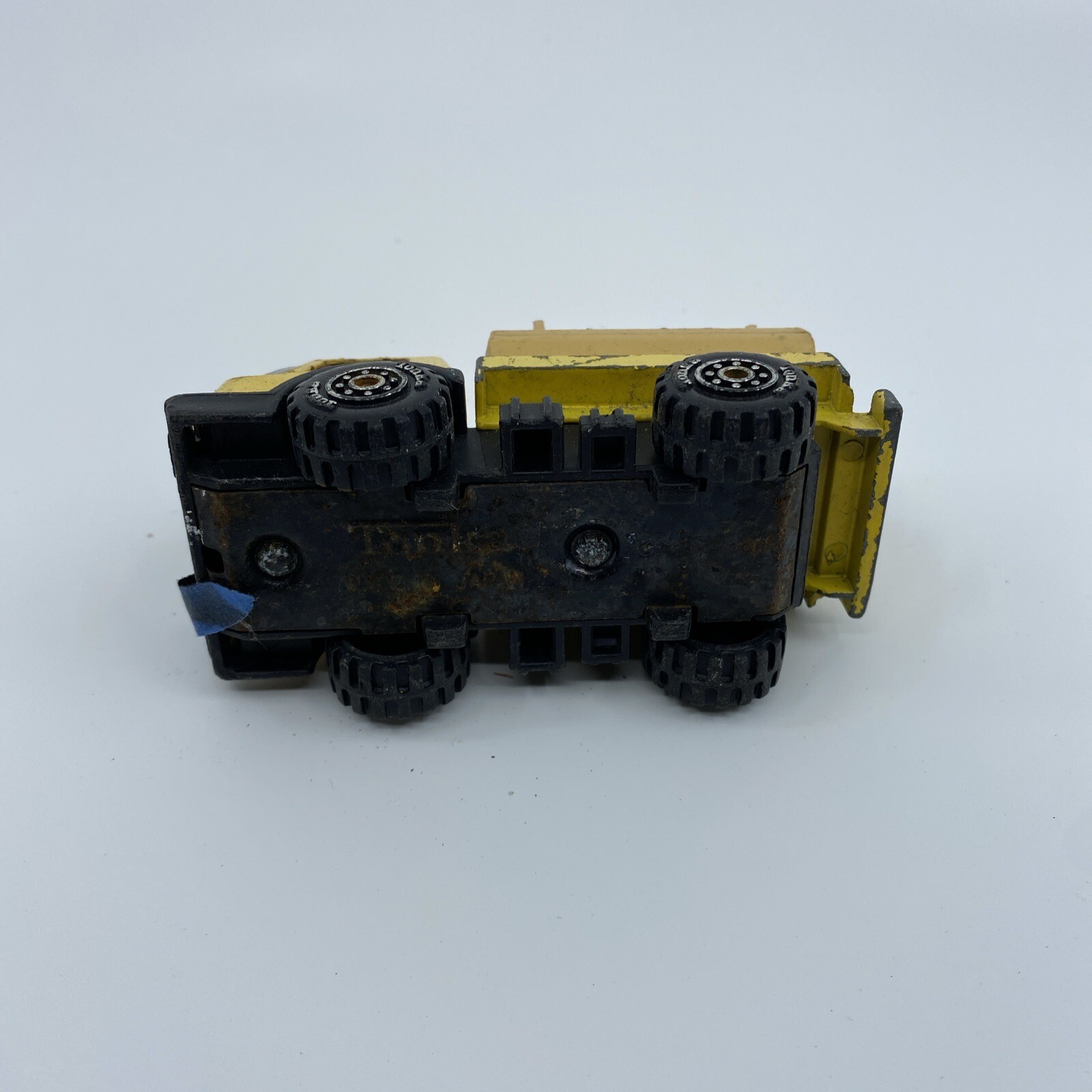 Vintage TONKA Yellow Fuel Tanker Truck – Made In Japan – Metal and Plastic