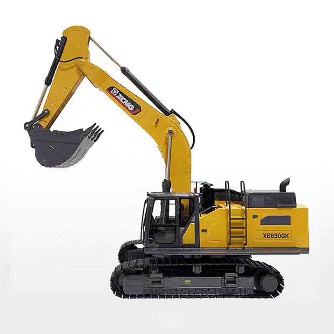 1/30 Scale XCMG XE650GK Large Hydraulic Excavator Diecast Model Toy Gift
