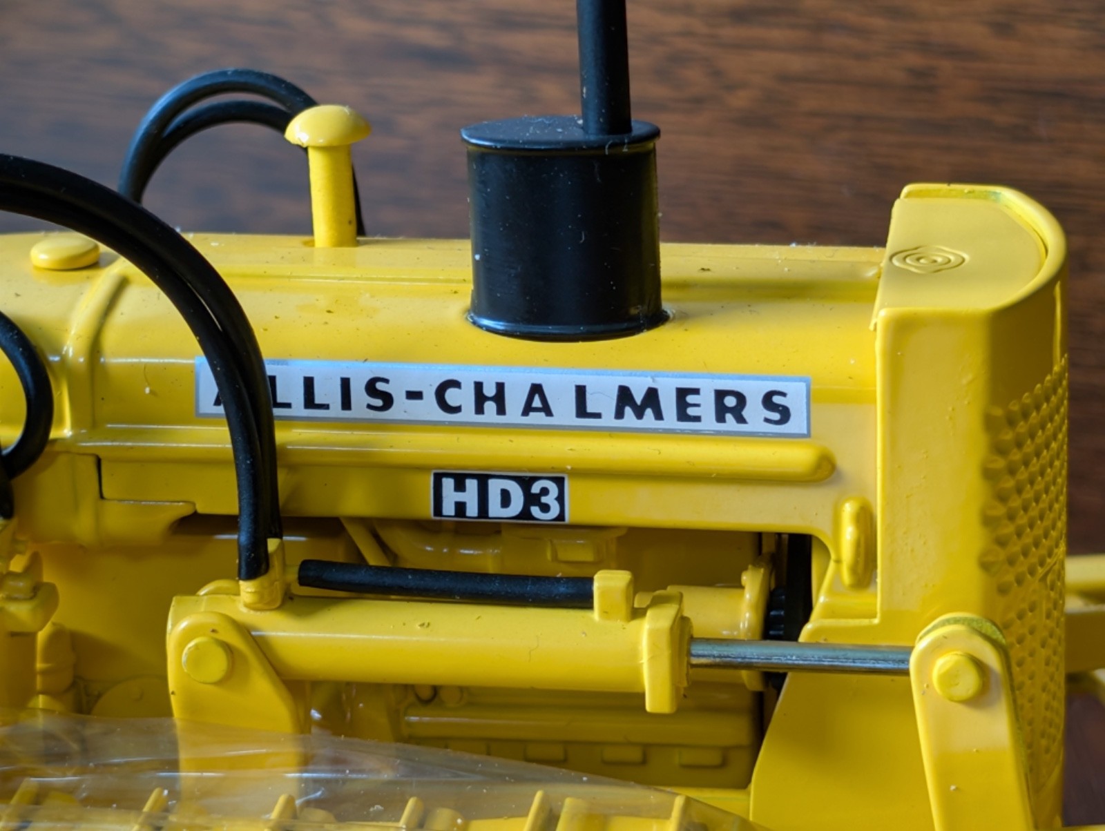 NOS Allis-Chalmers HD-3 Crawler Industrial 60 Backhoe & Blade SpecCast 1/16
