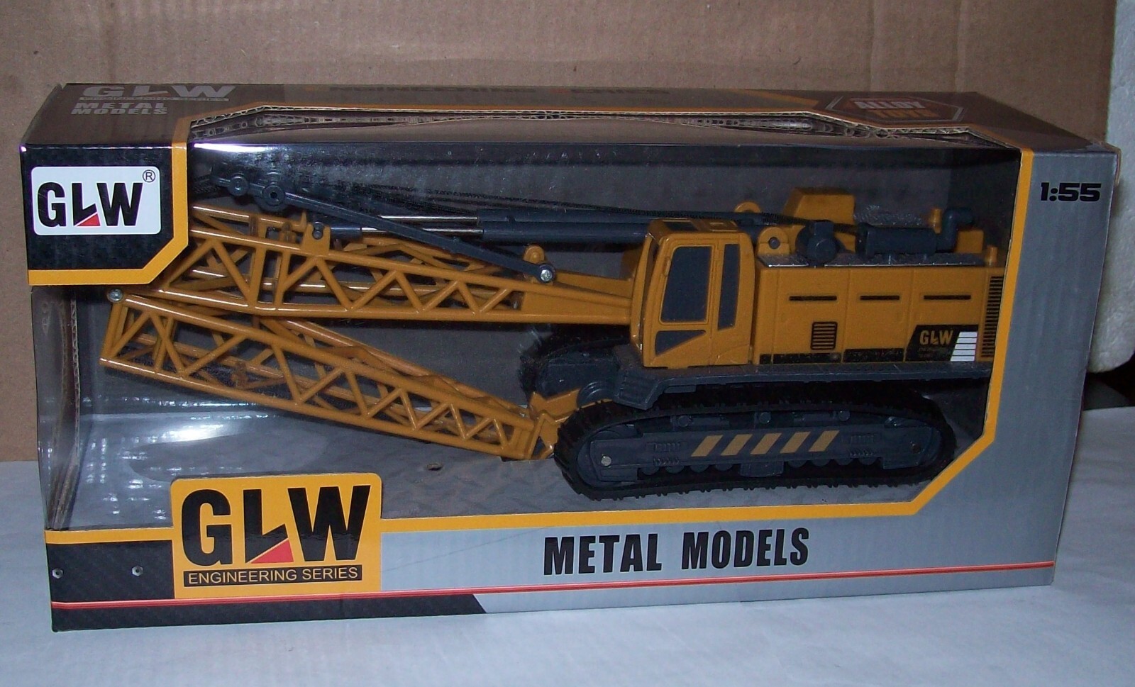 1:55 &lsquo;O&rsquo; Gauge Crawler Construction Crane by GLW Metal Models Engineering Series