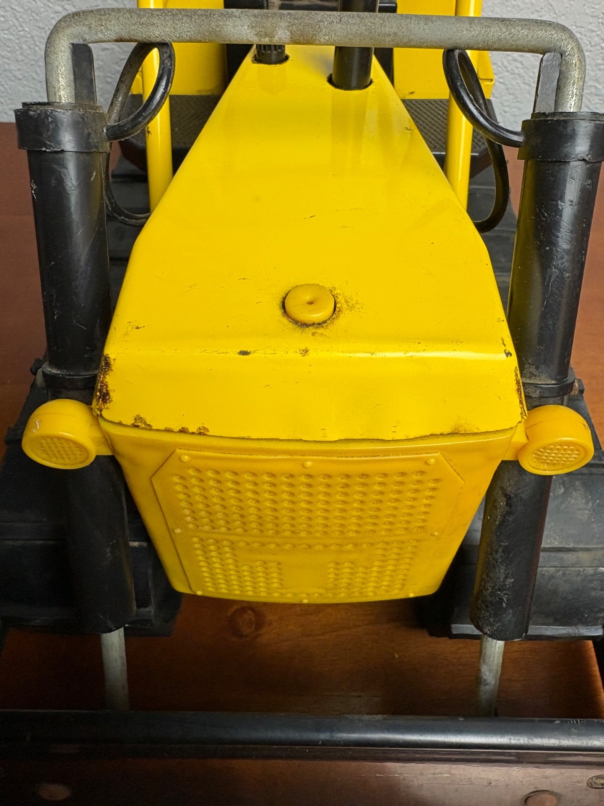 Vintage 80’s turbo diesel Bulldozer Pressed Steel Approx 17 inches Long