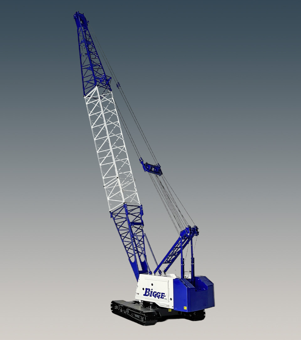 Manitowoc 4100W Crawler Crane – Bigge – Weiss Bros 1:50 Scale #WBR030-1206 New