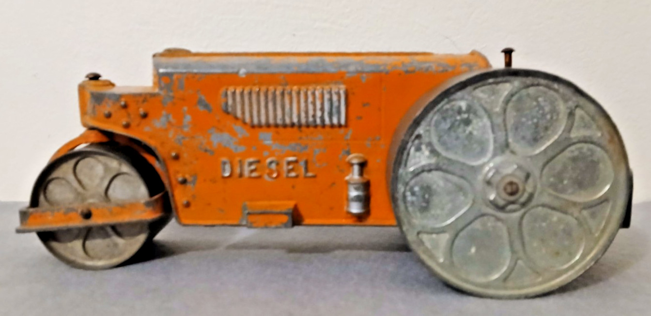 HUBLEY Diesel Steam Roller #480-Die-Cast Kiddie Toy