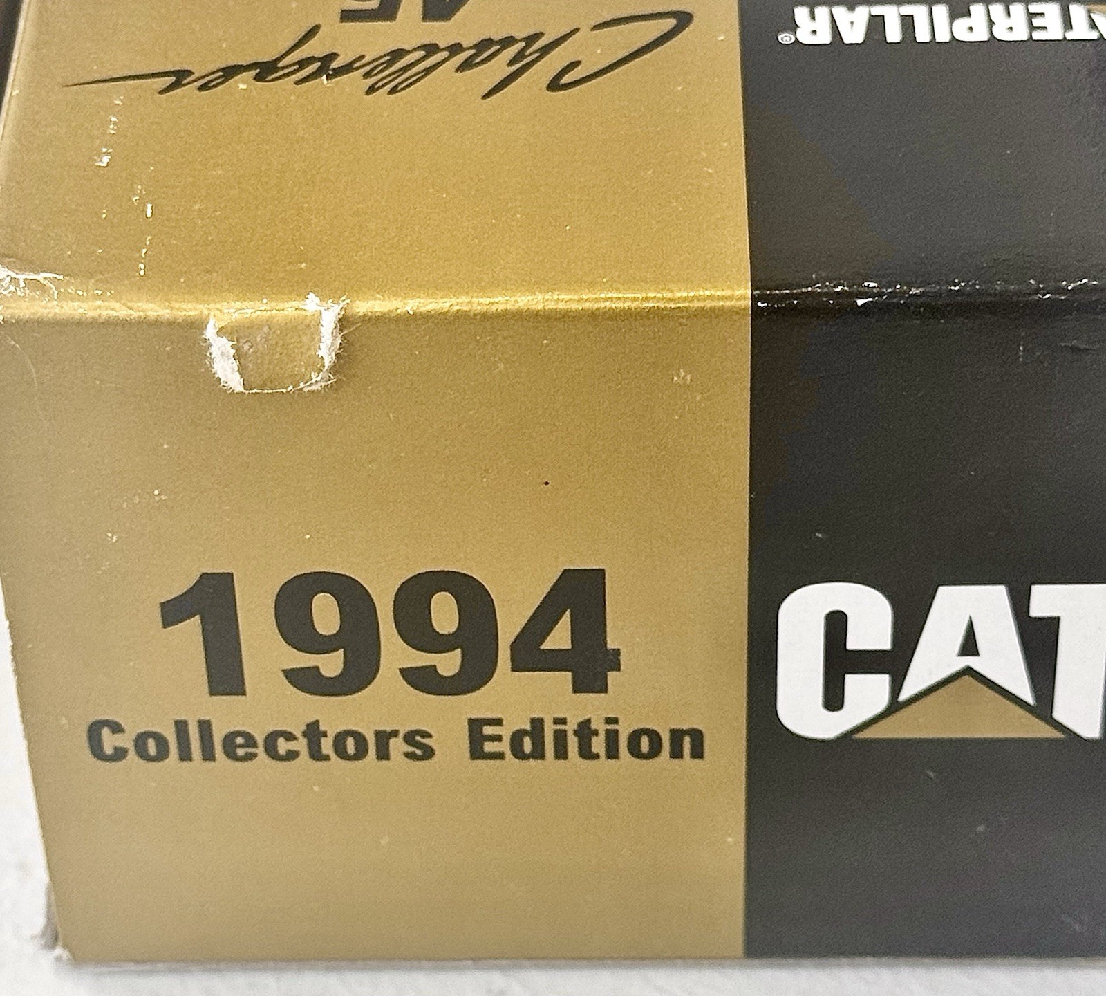 NORSCOT 1:64 CAT CATERPILLAR CHALLENGER 45 AGRICULTURAL TRACTOR GOLD RARE 1994