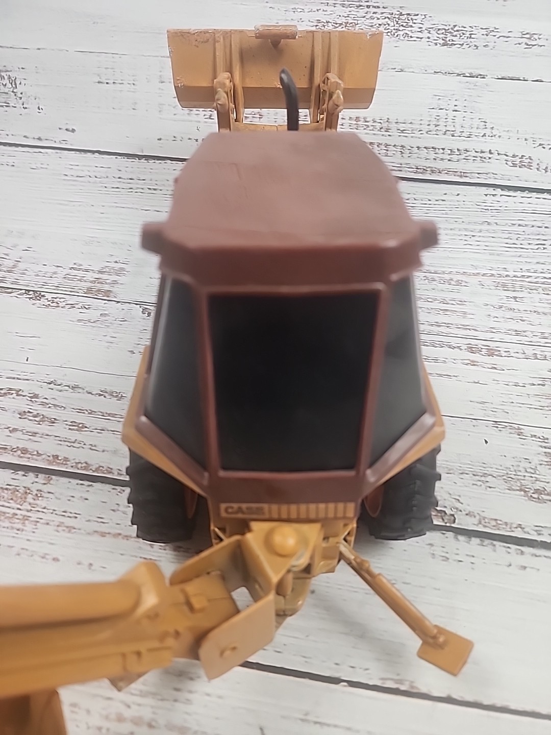 ERTL Case 580 Super K Construction King Front Loader Backhoe Vintage 1986