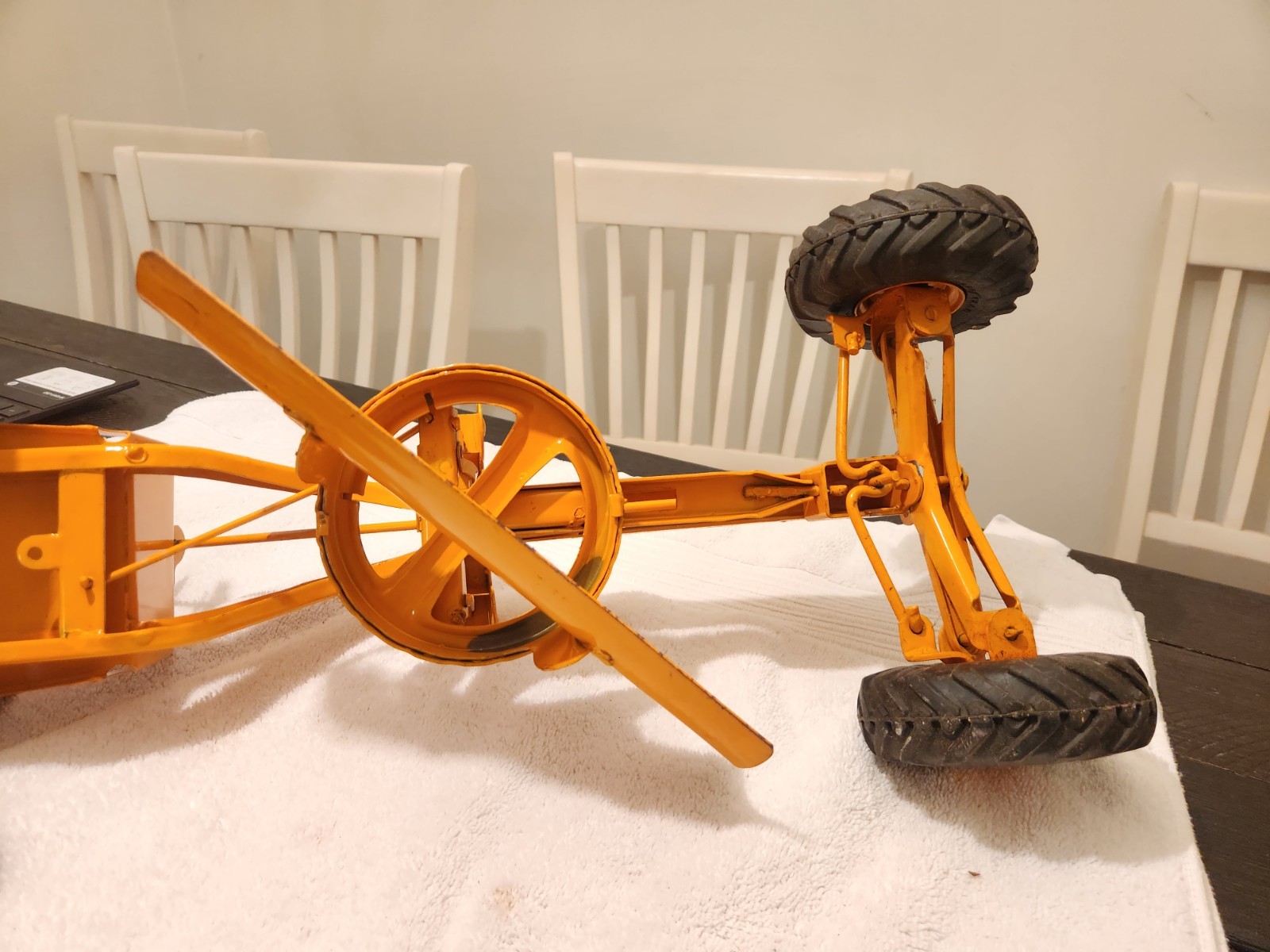 Vintage Adams Motor Grader 1950&rsquo;s Doepke Model Toy USA