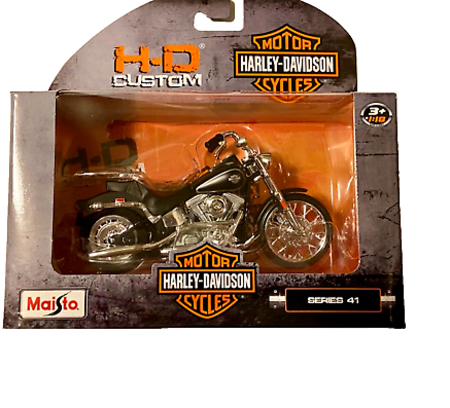 Maisto 1/18 HARLEY-DAVIDSON Motorcycles 1984 FXST Softail #3136041📌USA📌