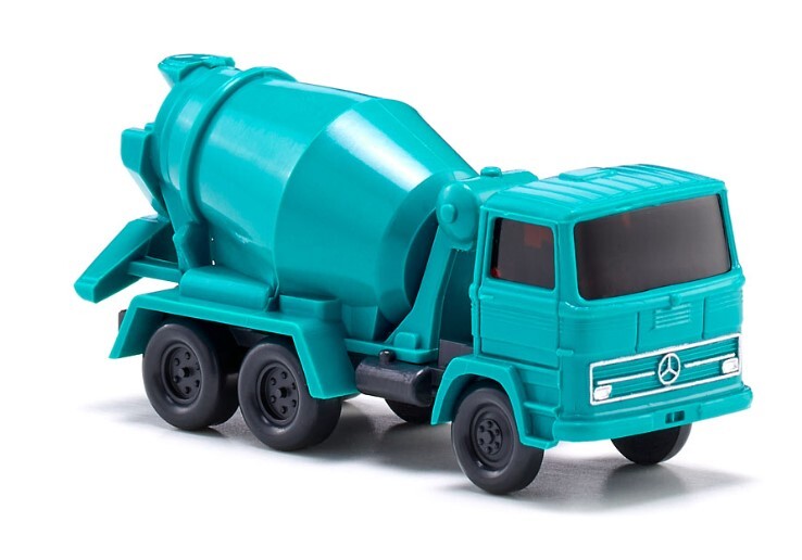 WIKING 094508 Scala N Betoniera (MB) colore blu acqua anno 1965-76
