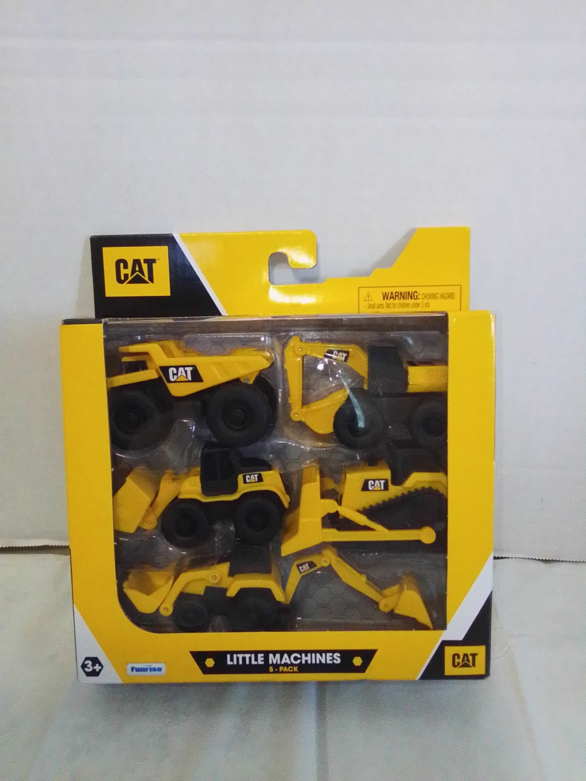CAT Little Machines 5-Pack Construction Vehicles 1:64 Yellow/Black MPN 82750