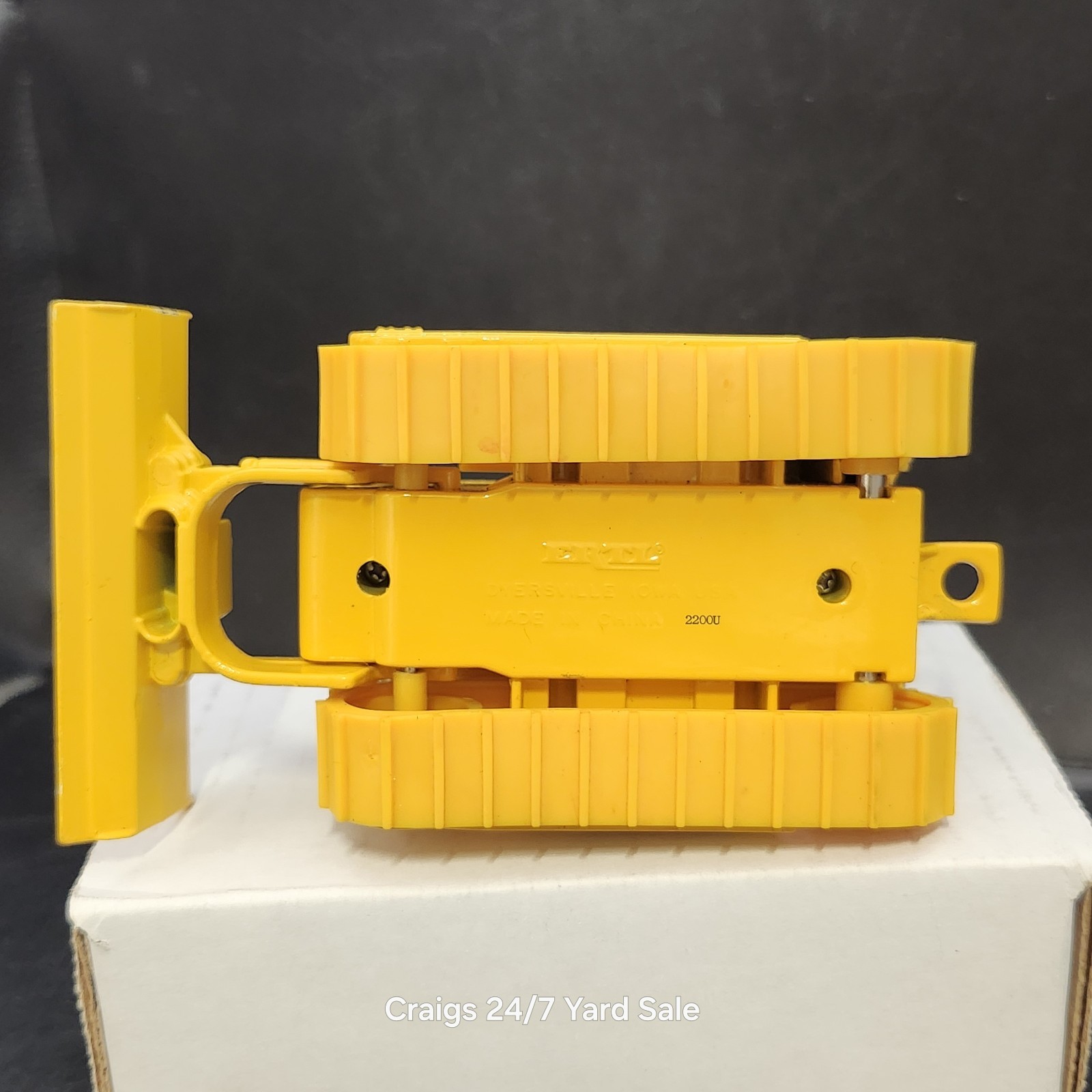 John Deere Bulldozer 550G ERTL 1/32 Near Mint 1990-1995 Vintage Yellow