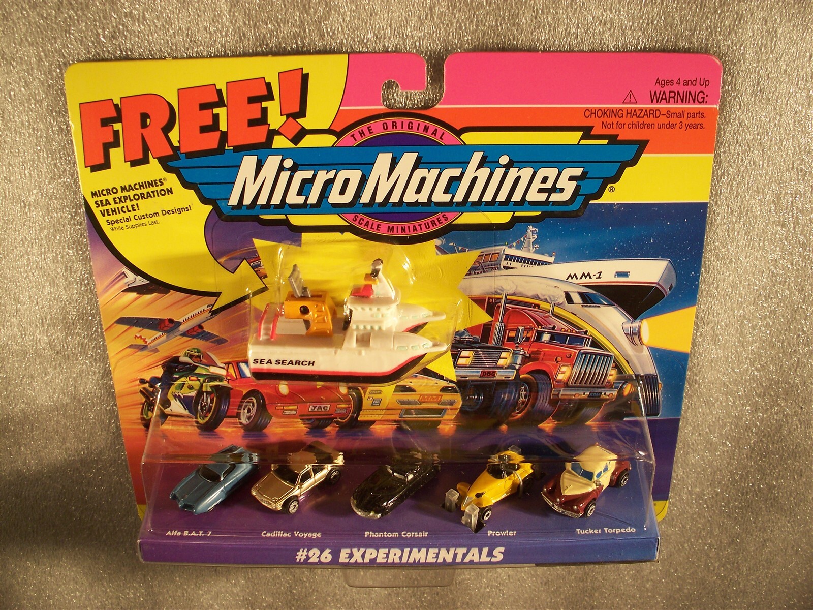 #26 EXPERIMENTALS Micro Machines Sealed Set 1995