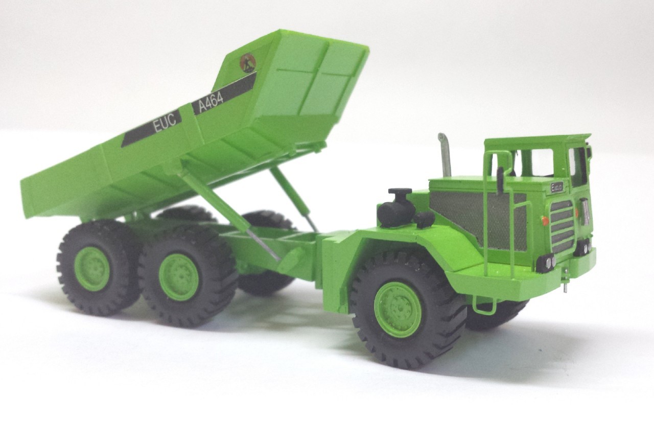 HO 1/87 Euclid A-464 Articulated Dump Truck – Ready Made Resin Model