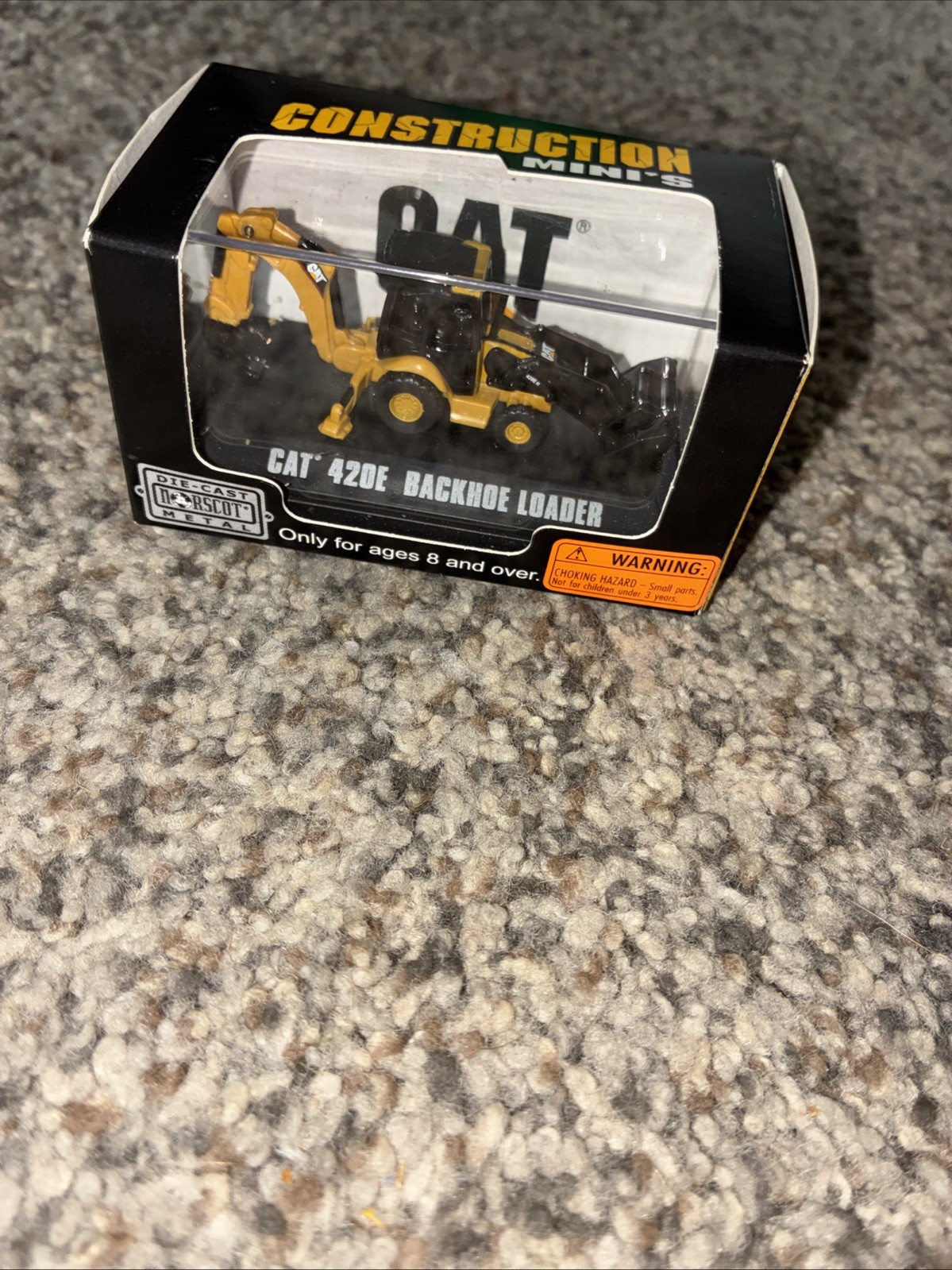 Norscot N Scale Models CAT Die-Cast Construction Mini’s CAT 420E Backhoe Loader