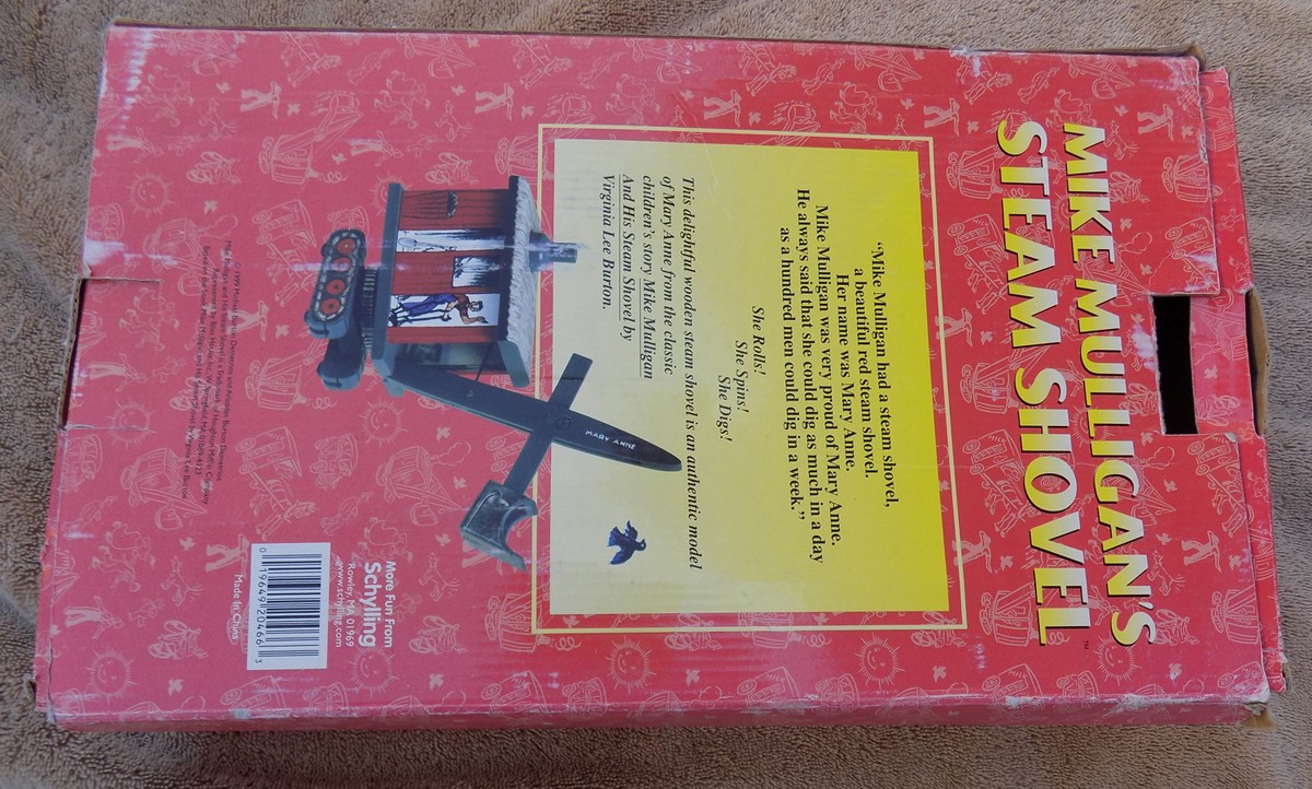 Mike Mulligan&rsquo;s Steam Shovel 1999 Limited Edition 60th Anniversary Wooden Toy
