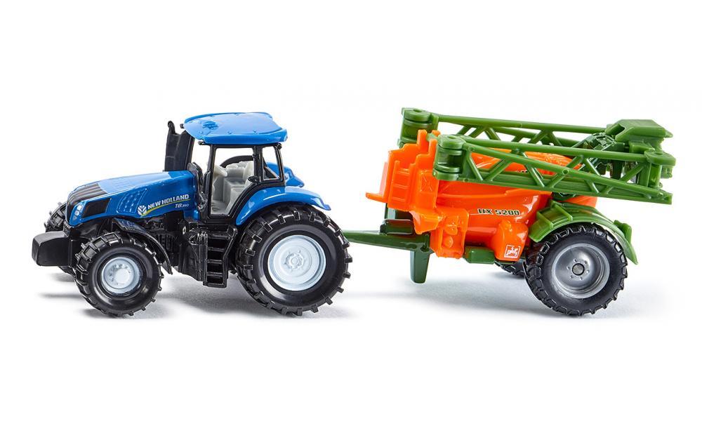 NEW SIKU BLISTER PACK 1668 New Holland Tractor / crop sprayer Die-cast Model