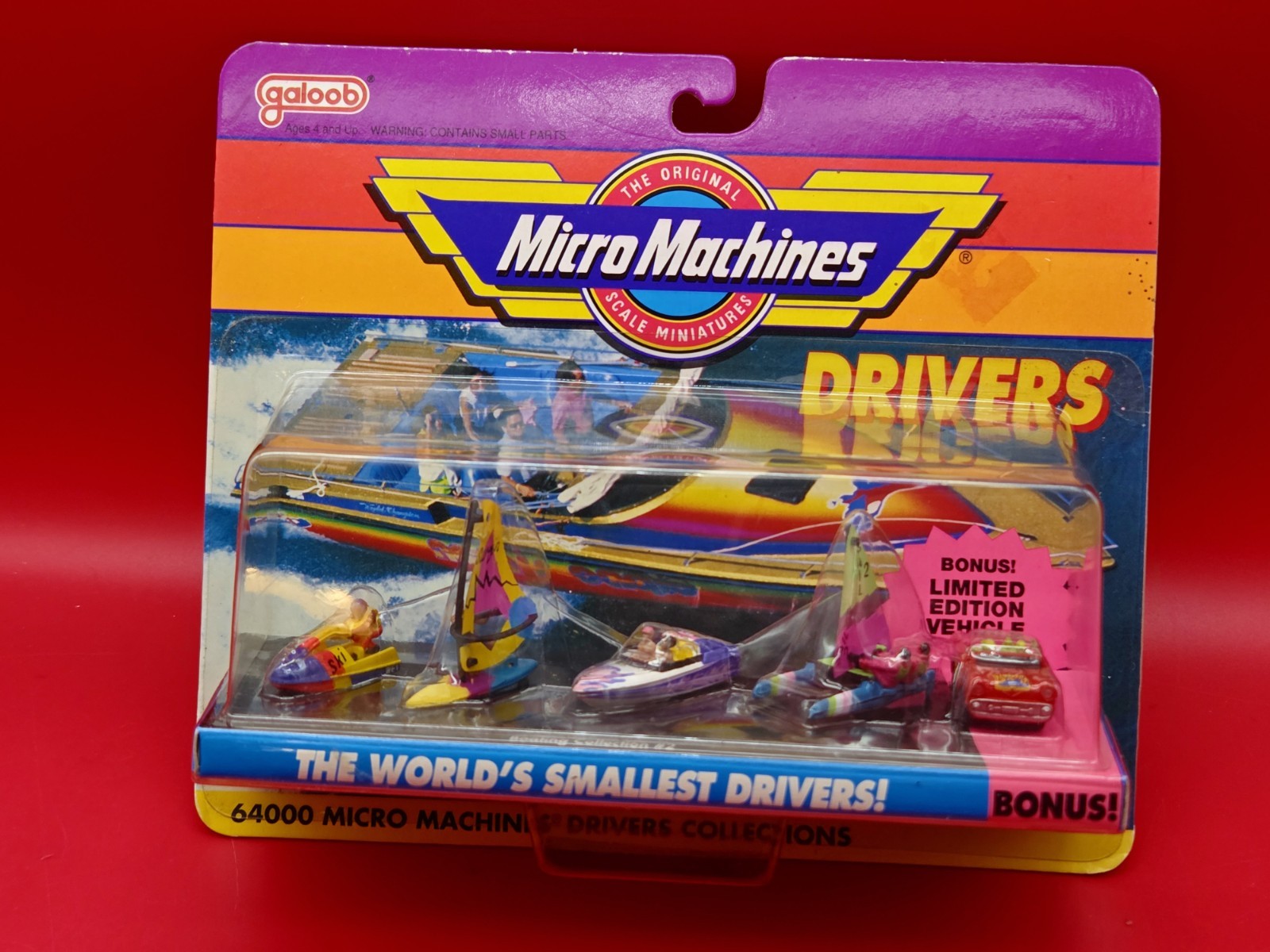 1991 Galoob Micro Machines World&rsquo;s Smallest Boating Collection NRFB