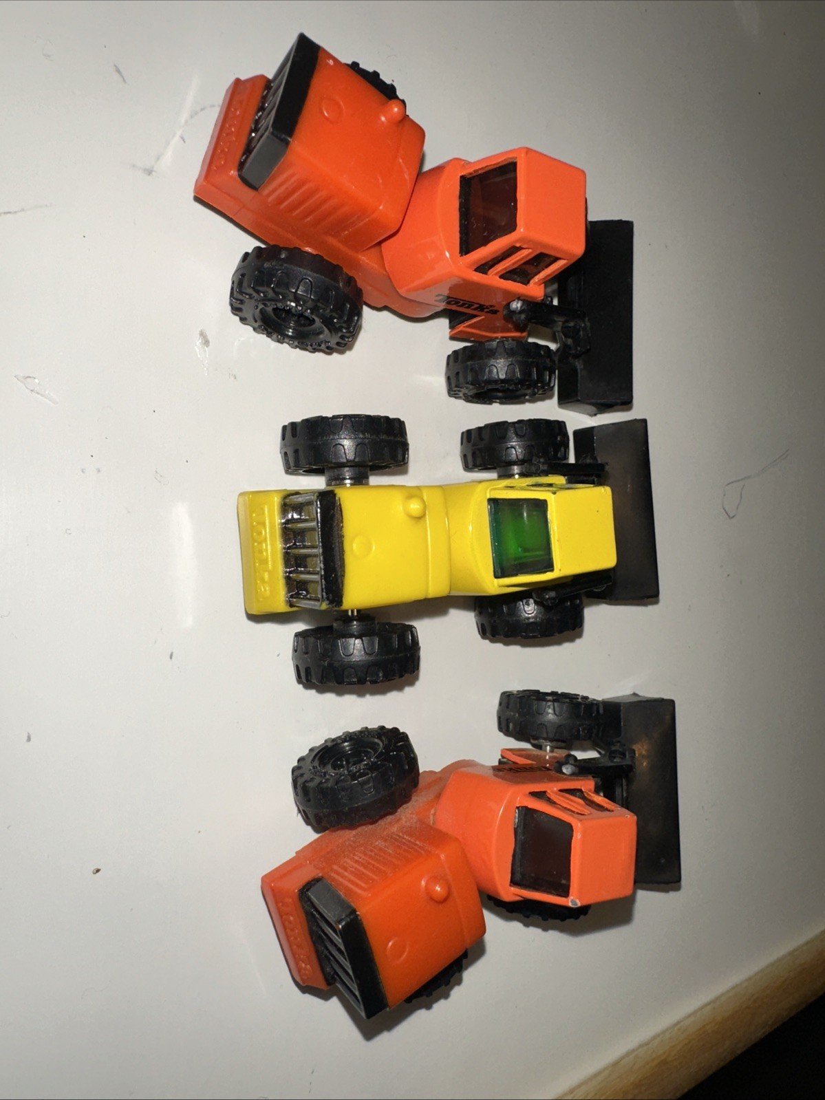 Tonka Front End Loader 1/64th Lot Of 3 1992