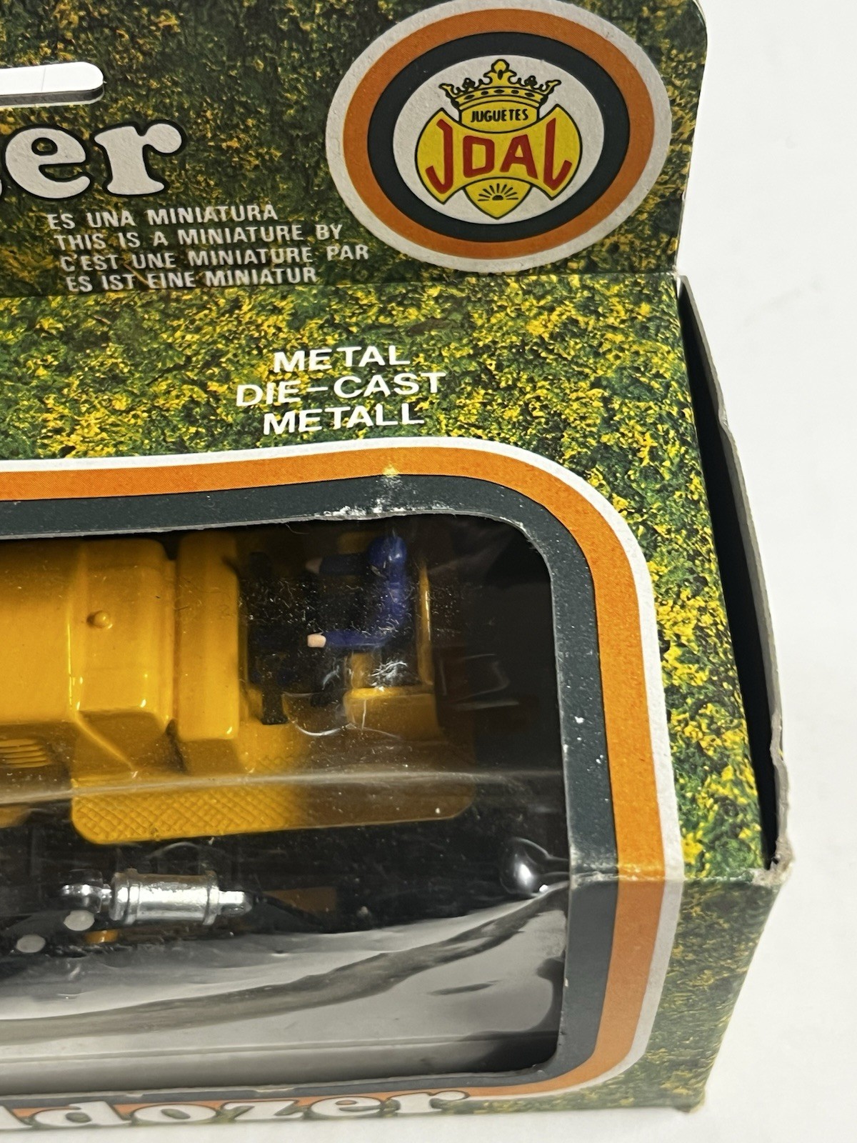 Juguetes Joal Die Cast Metal Bulldozer 210, Made in Spain, Free 2-3 Day Shipping