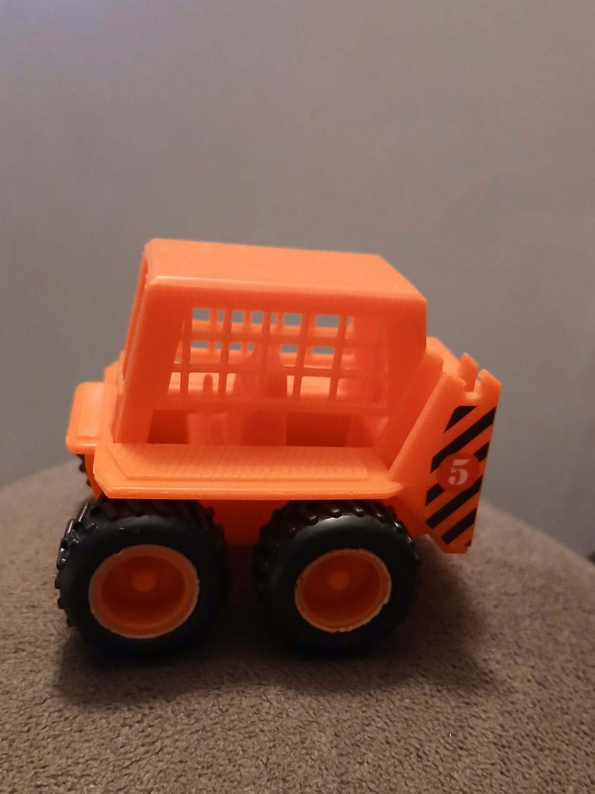 Tootsietoy Orange Bobcat Skid Steer Loader