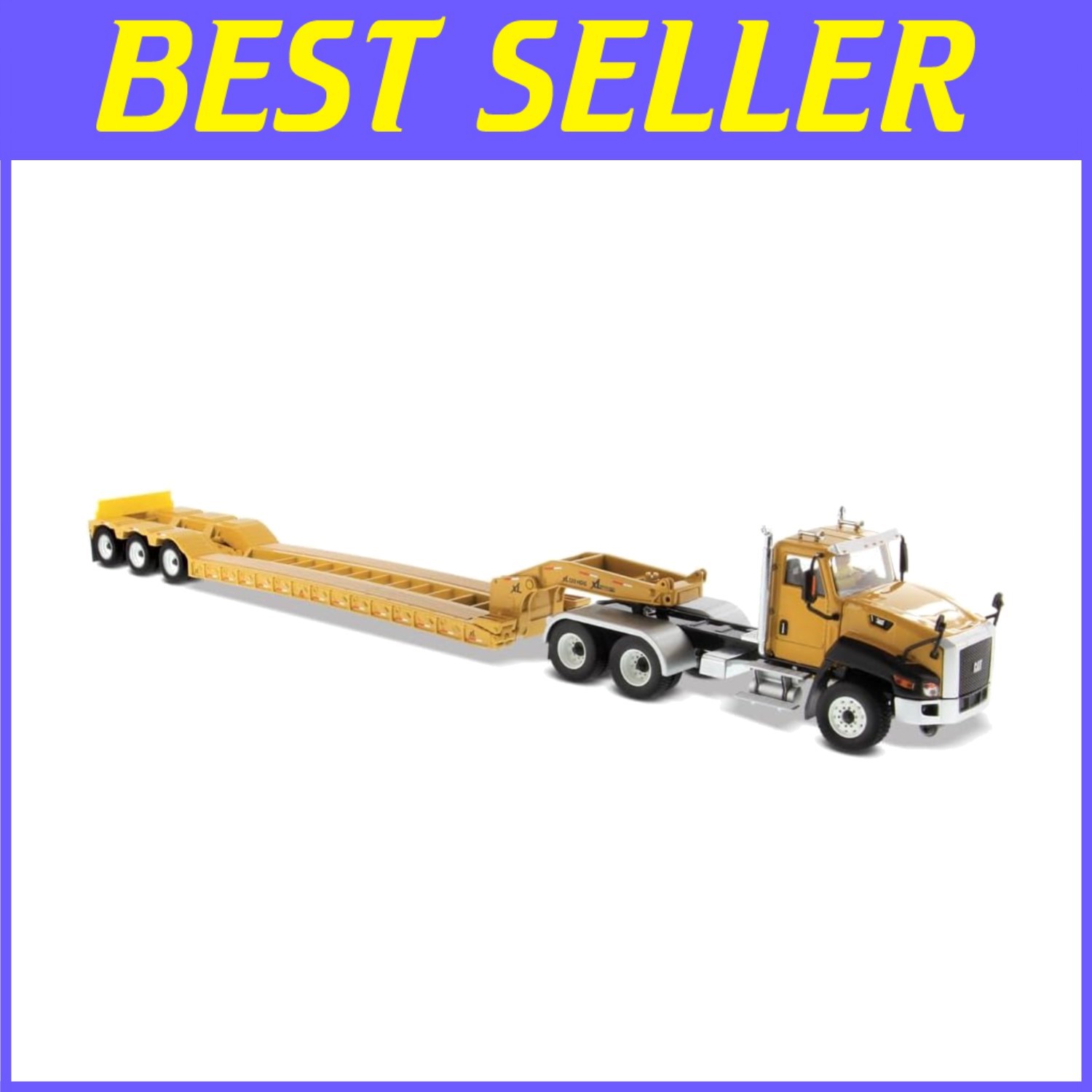 Cat CT660 Day Cab Tractor & XL120 Lowboy Trailer Set