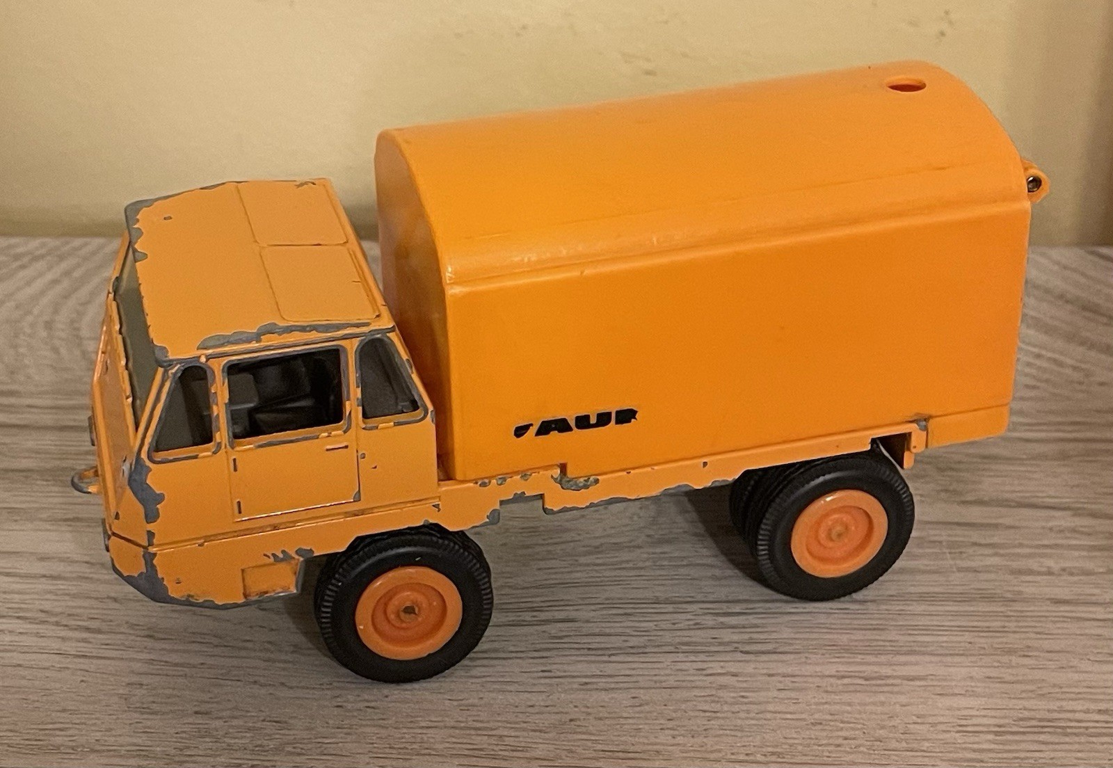 Vintage Gama West Germany Orange Truck 94091 Faun