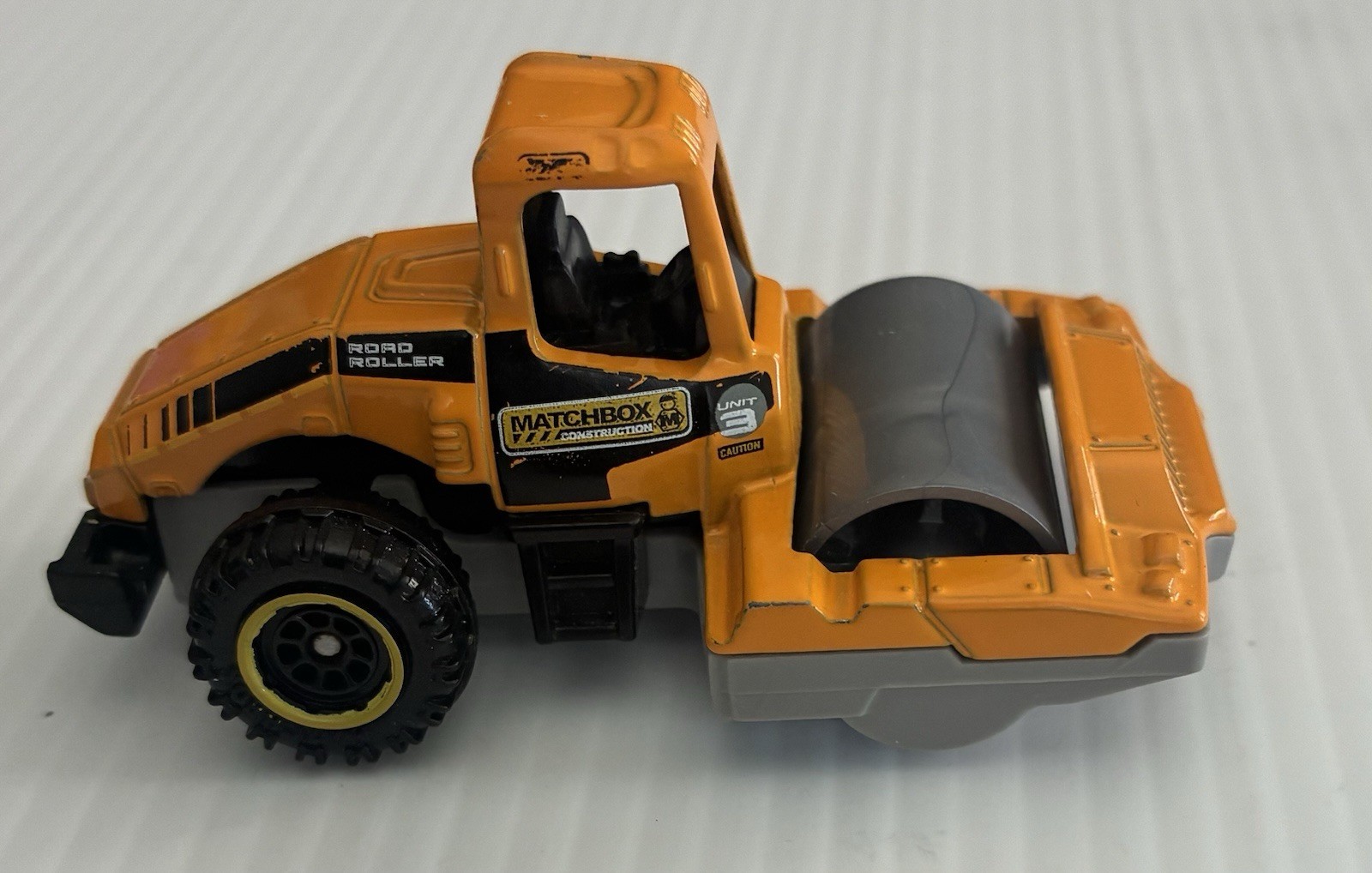 Matchbox Construction Turf Hauler,Road Roller, Maintenance,Auger Back Hoe