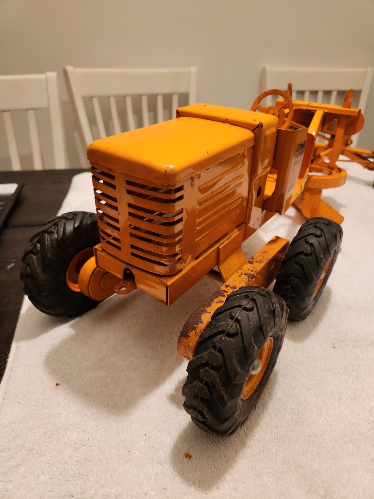 Vintage Adams Motor Grader 1950&rsquo;s Doepke Model Toy USA