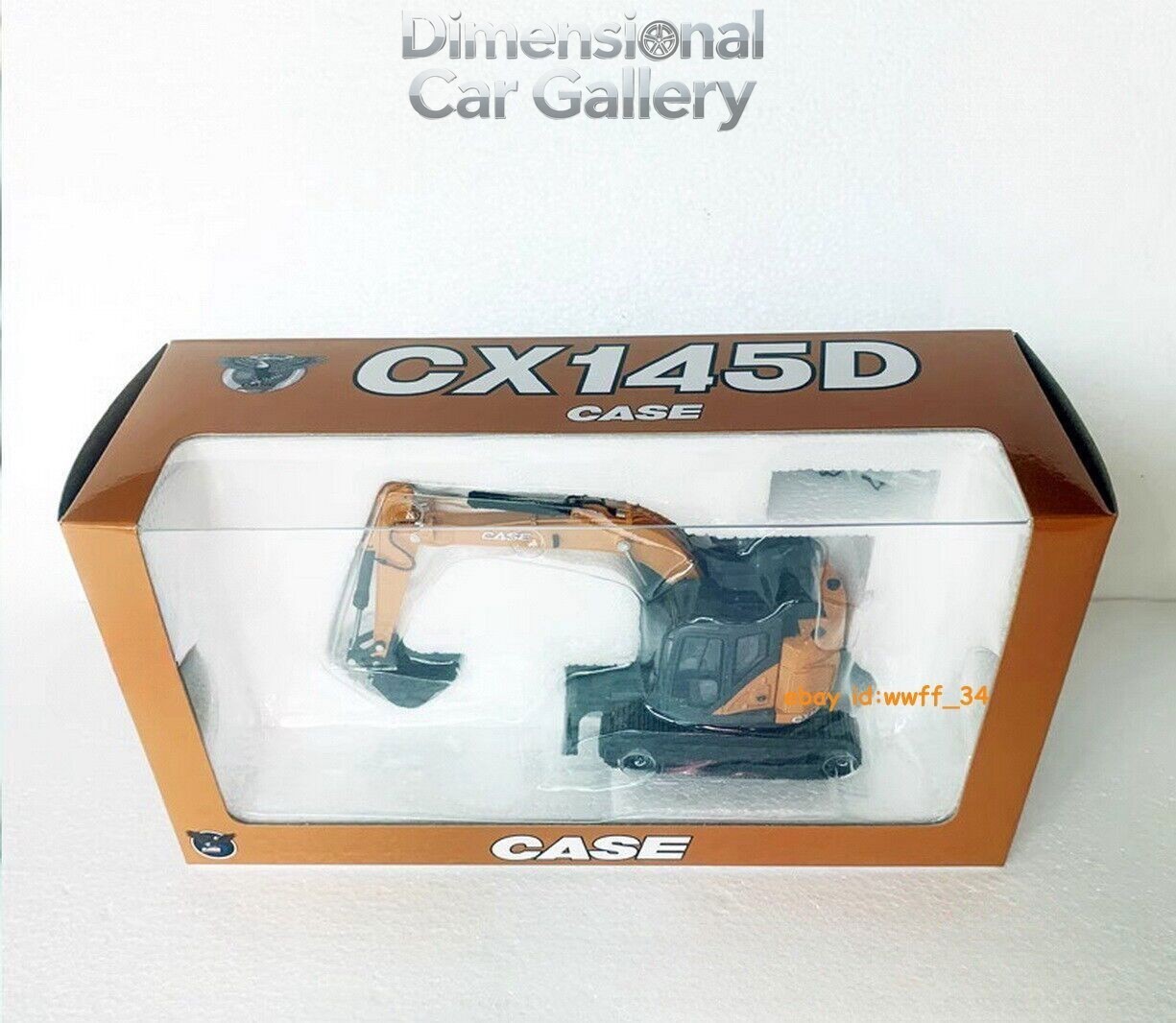 1/50 Scale CASE CX145D SR Compact Excavator Diecast Model Toy Collection Gift