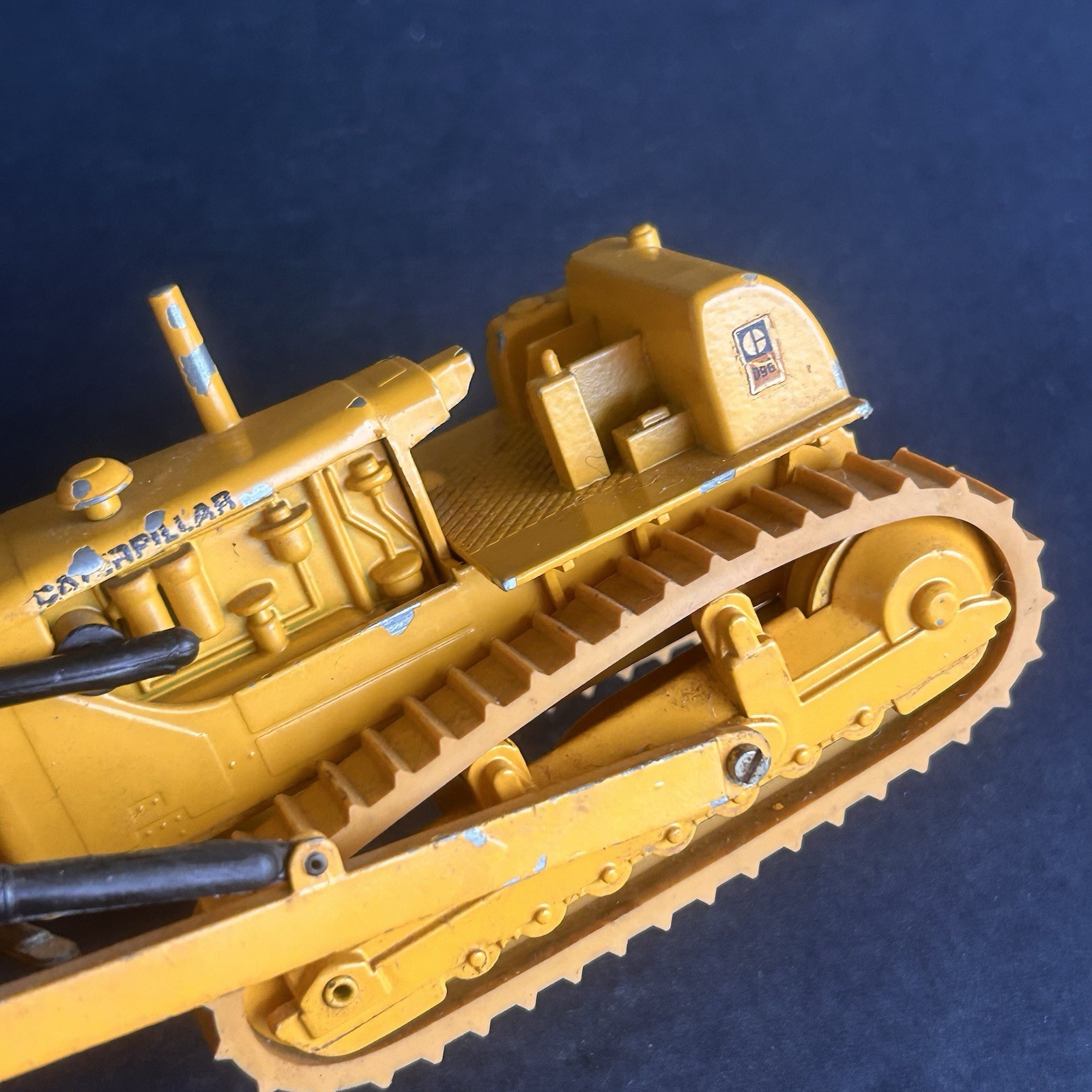 Vtg Gescha Liebherr 731 Bulldozer 1:50 Made in West Germany For Repair Parts