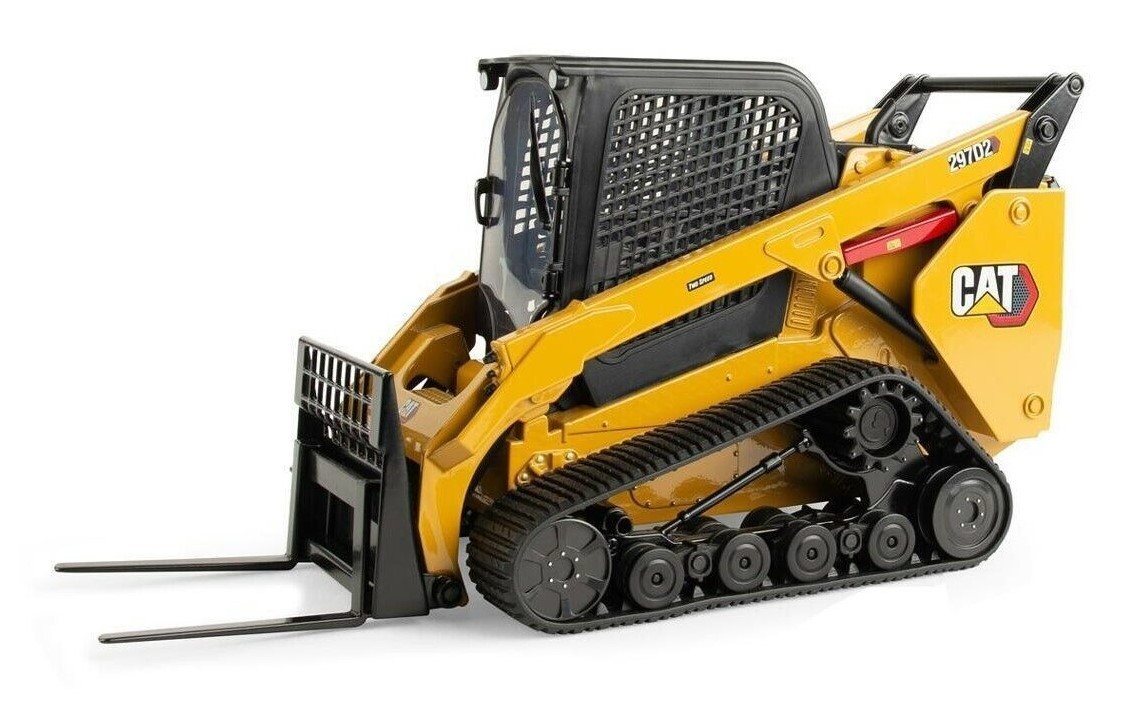 DIECAST MASTERS – Construction Equipment with Accessories – CATERPILLAR 297 D2 – 1…