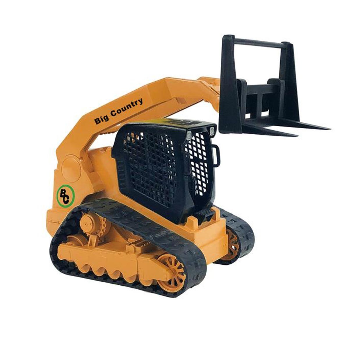 Big Country Toys 1/20 Track Skid Steer Attachments Flatbed Gooseneck Trailer 450