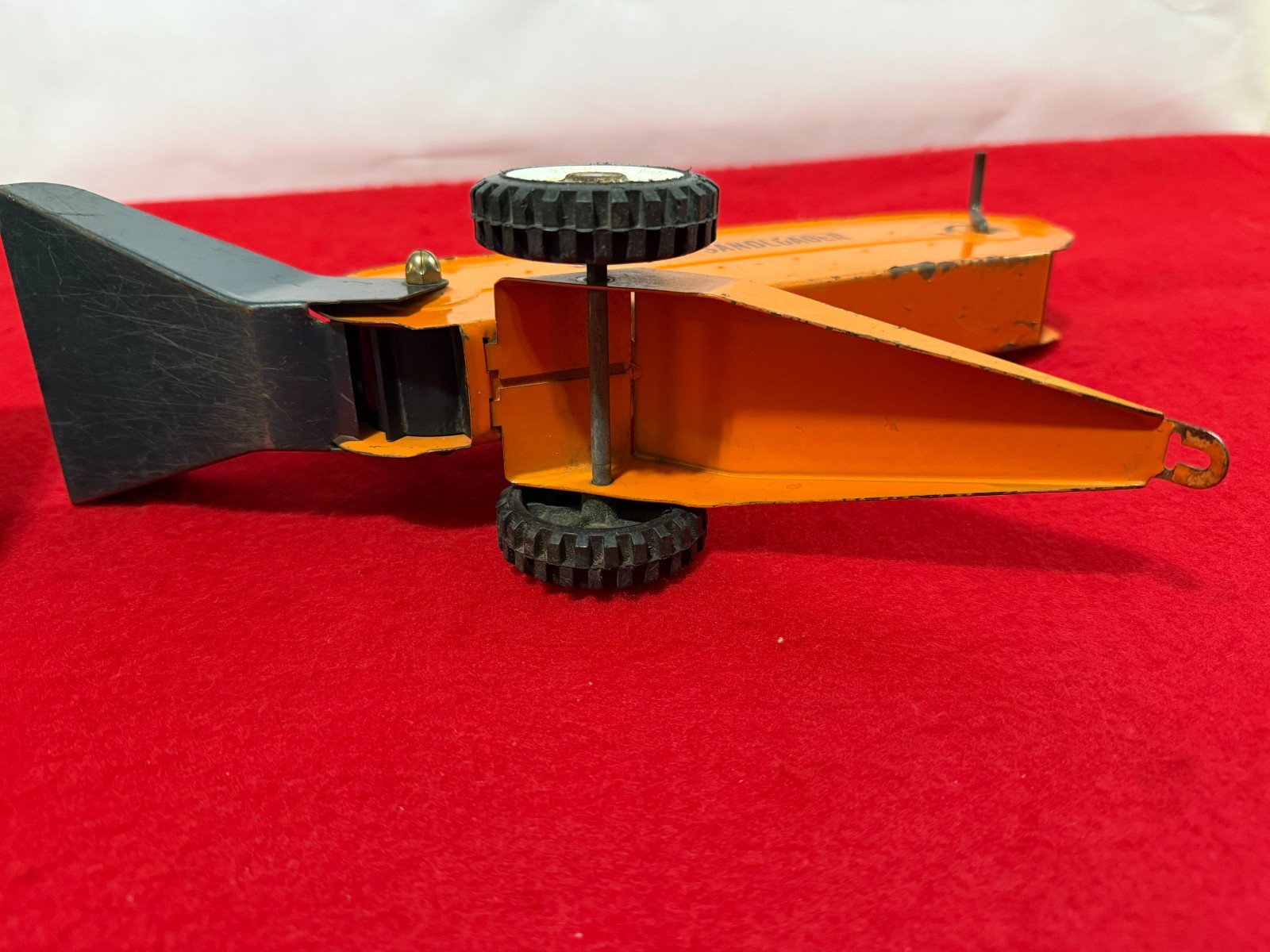 RARE Vtg Structo 1960&rsquo;s Hi-Lift Bulldozer & Sandloader Pressed Steel Made in USA