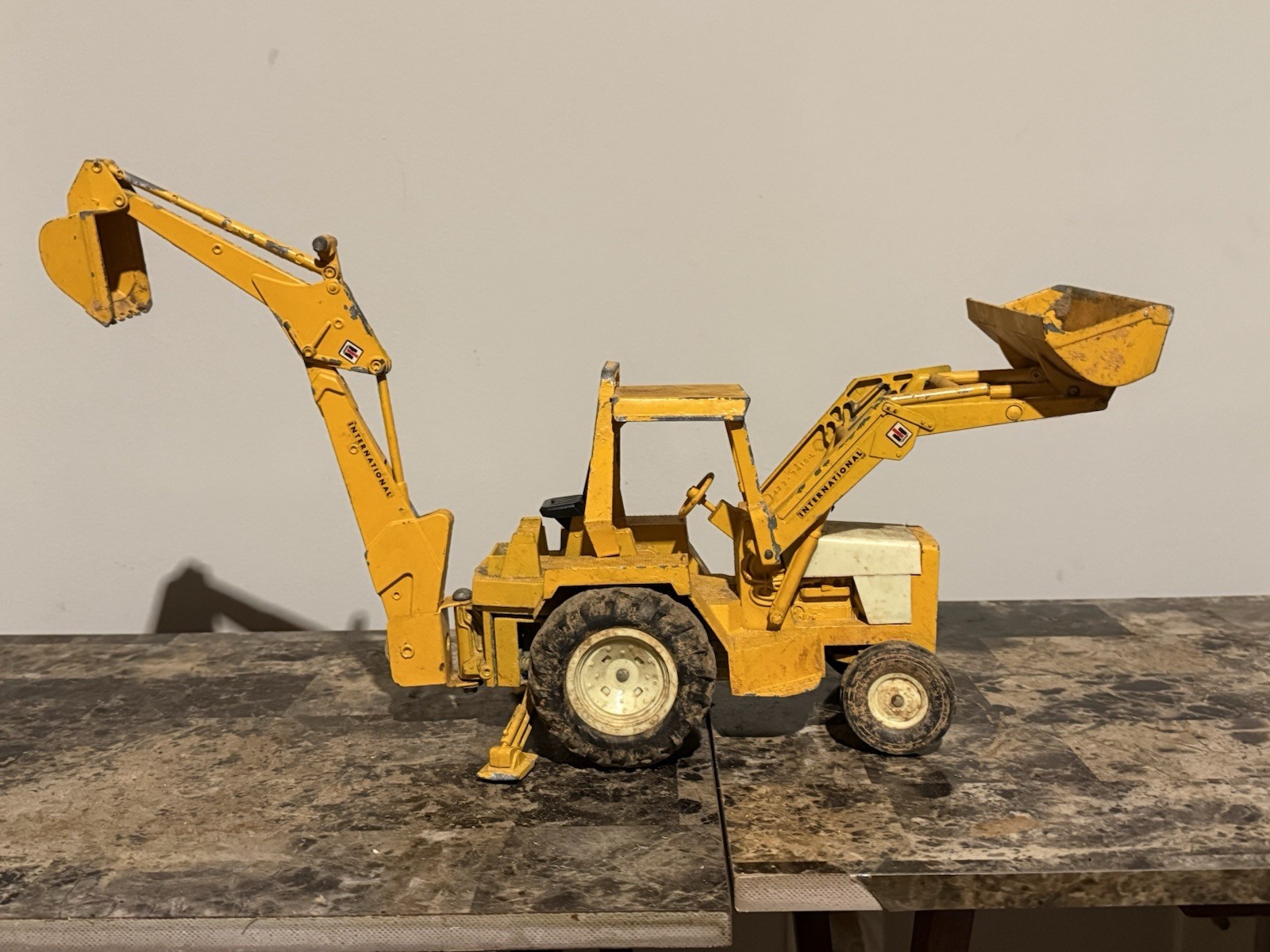 International Harvester Tractor Loader Backhoe