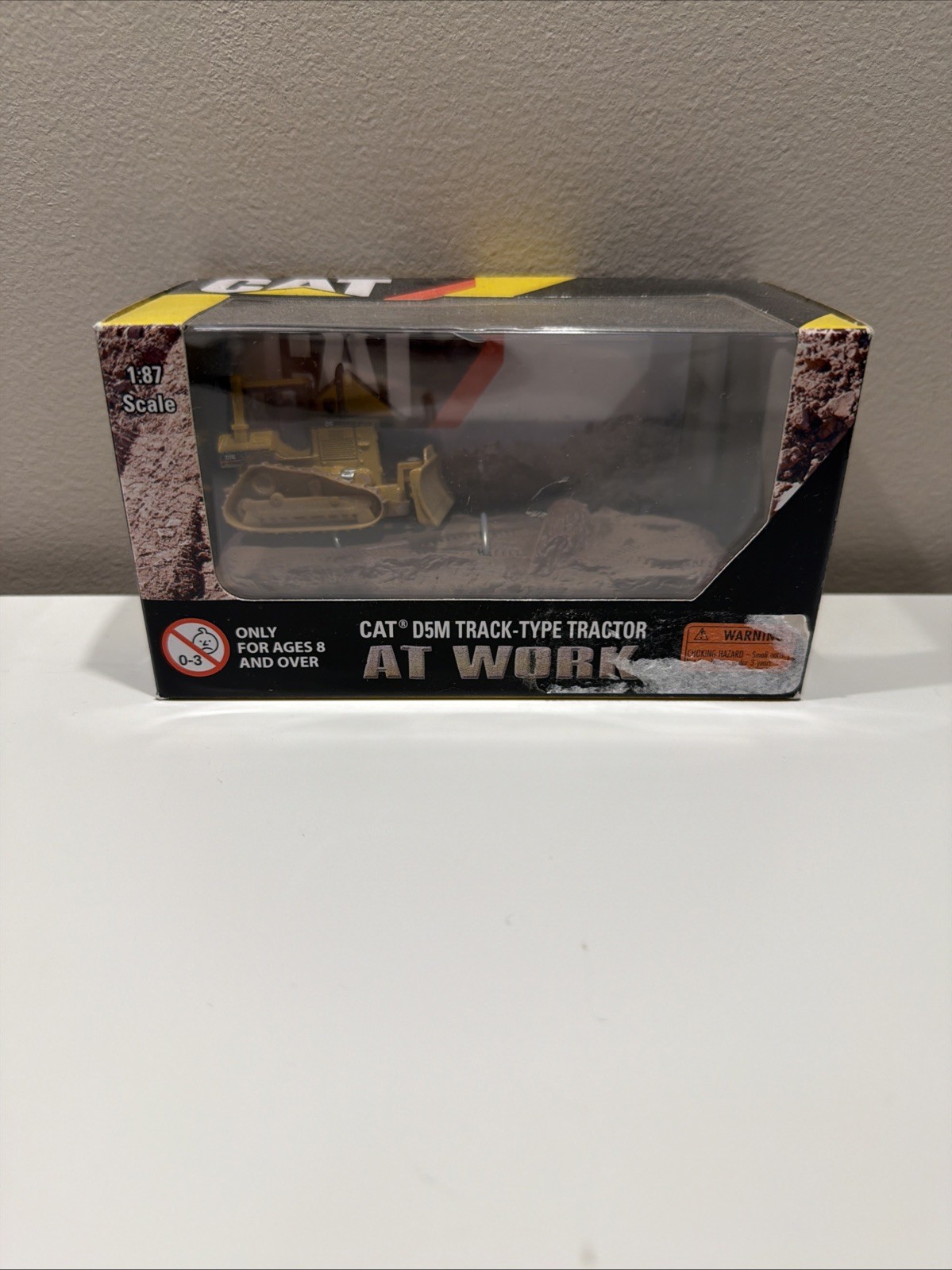 Norscot 1/87 Cat At Work Catepillar D5M Track-Type Tractor Loose In Box B26