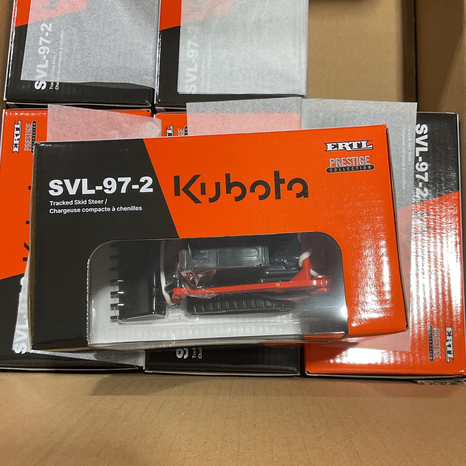 ERTL Prestige Kubota SVL-97-2 Tracked Skid Steer 1:32 Diecast Unopened