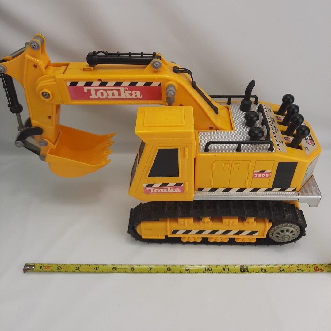 Tonka Excavator 3208 Electronic Manual Controls Vintage 1999 Works