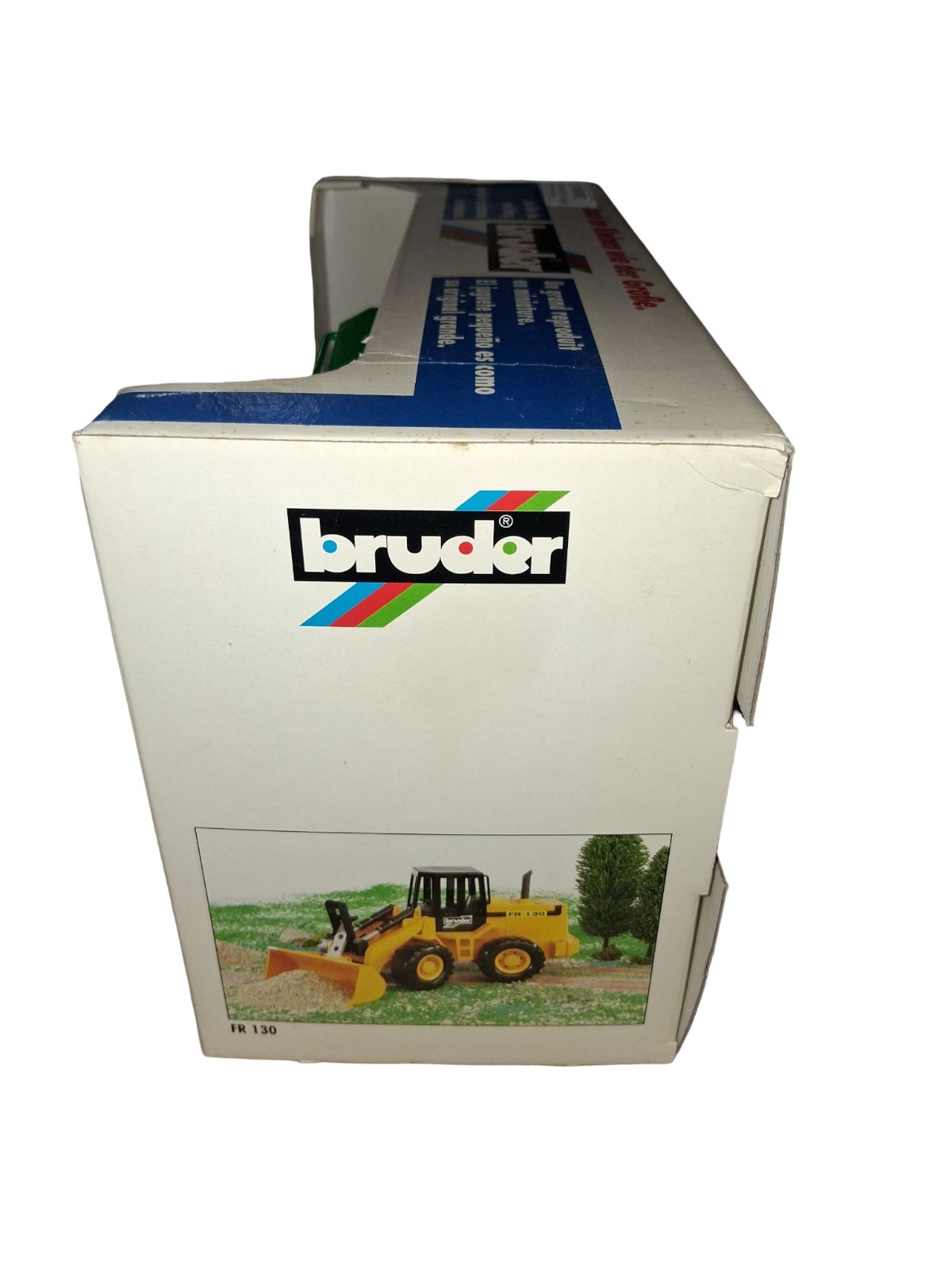 Vintage New Bruder Front End Articulated Road Loader 1:16 Scale Made Im Germany