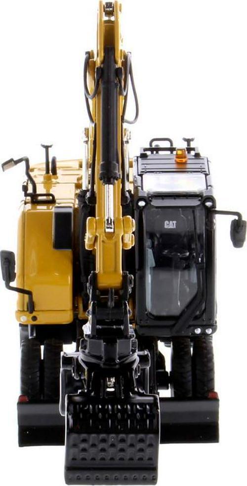 CAT Caterpillar M318 Wheeled Excavator Yellow with Operator High Line Series by