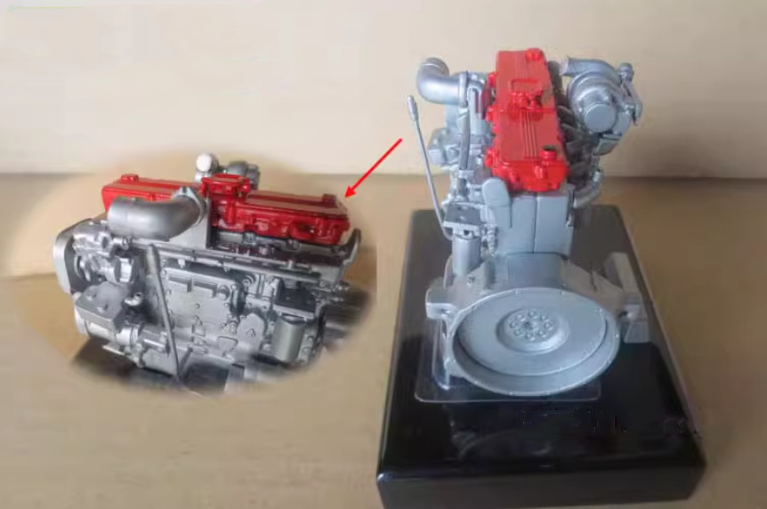 1:20 Dongfeng Cummins ISLe Engine Electronic Control Equipment Diecast Model