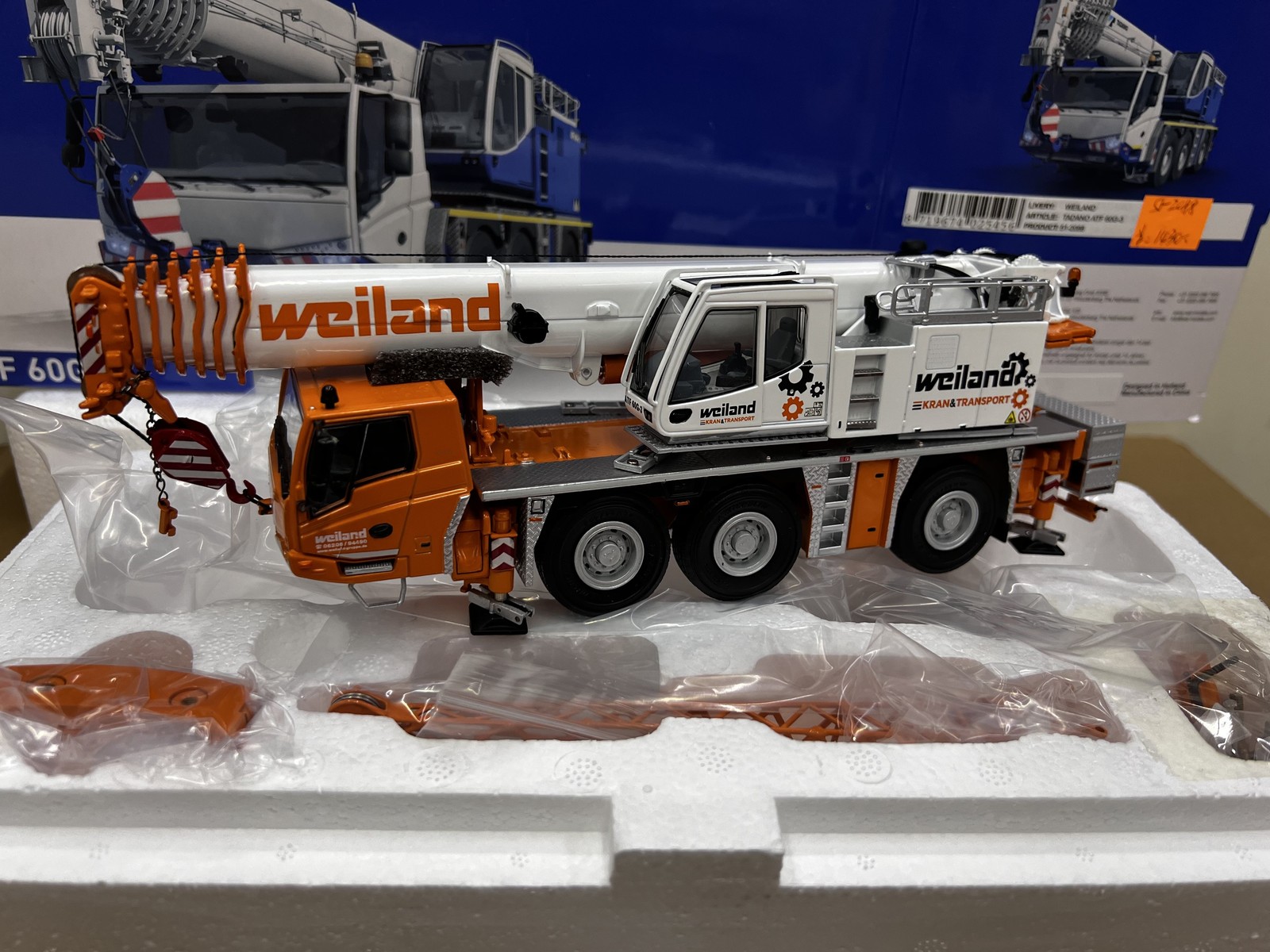 WSI 1:50 TADANO ATF 60G-3 Crane Alloy Engineering Crane Model 51-2088