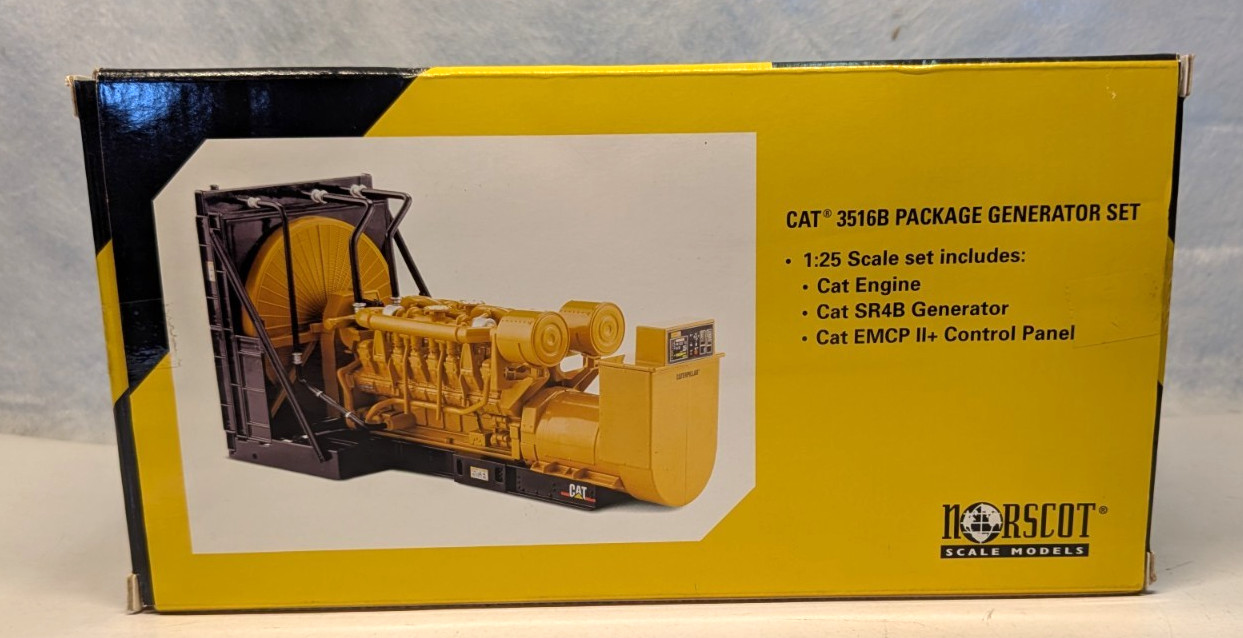 Caterpillar 3516B Package Generator Set By Norscot 1/25th Scale Factory Sealed