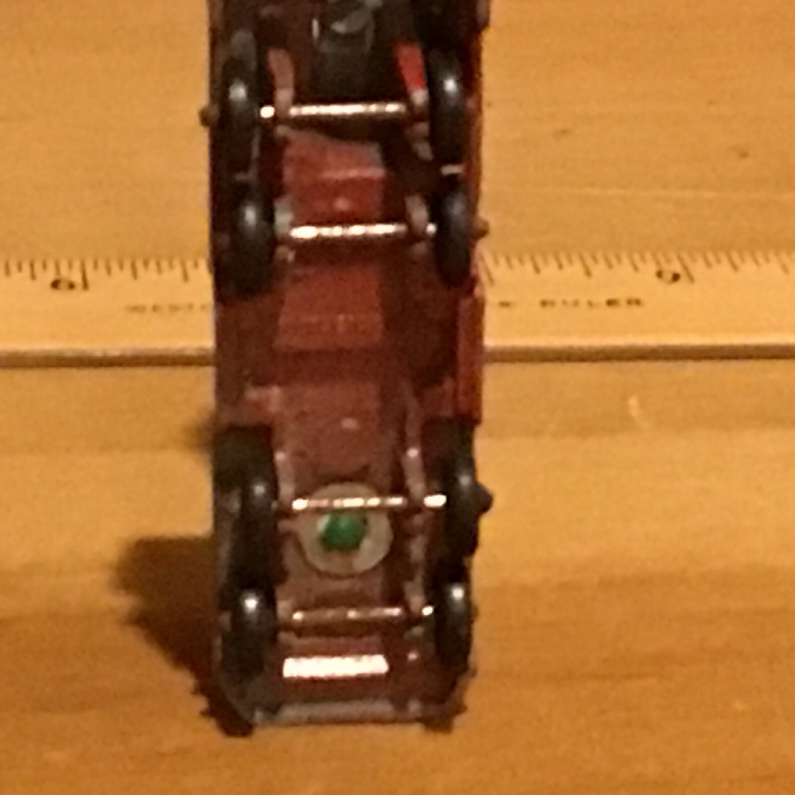 Matchbox Diecast Crane Truck Vehicle – Red Yellow Silver Black Green