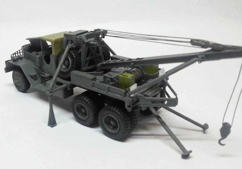 Resin 1/50 Ward LaFrance 6×6 Heavy Wrecker – Ready Made by Fankit Models