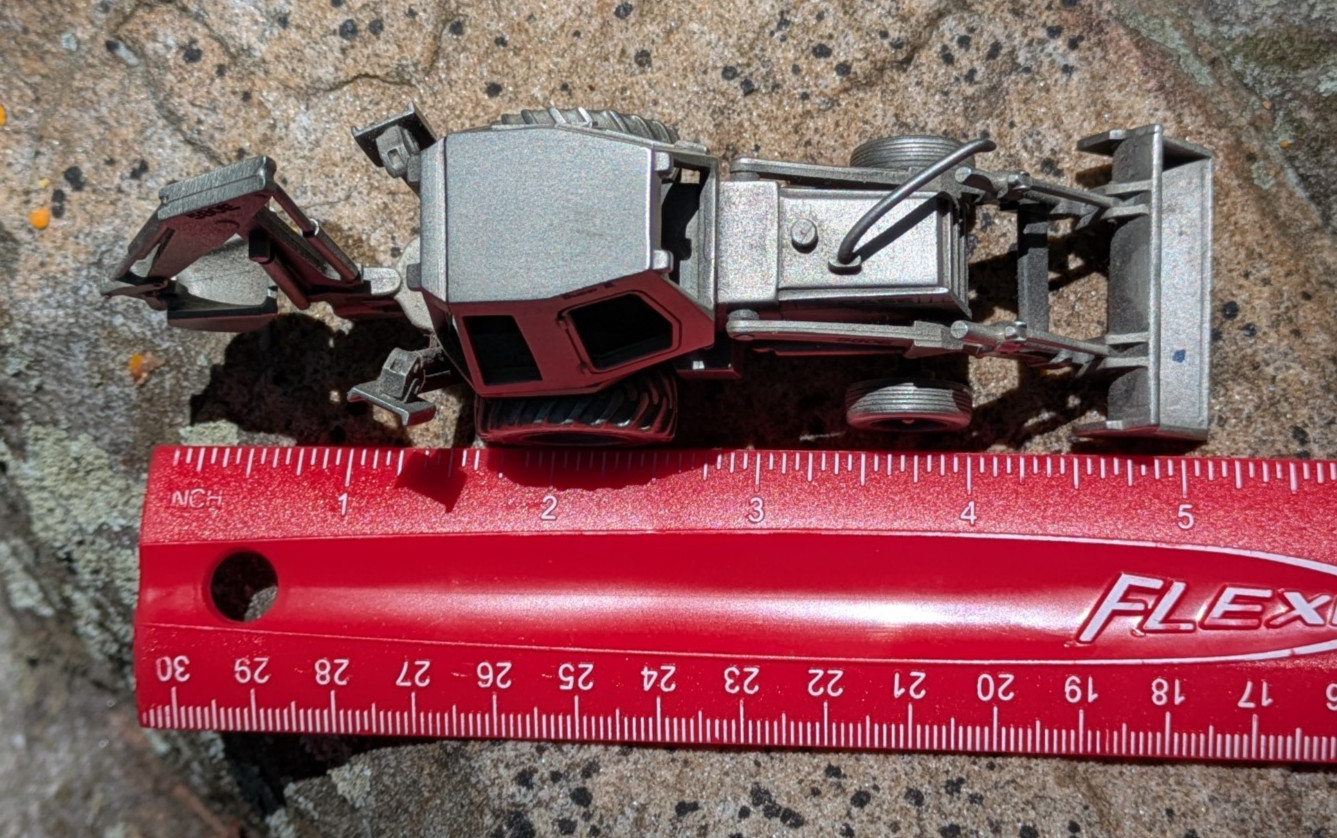 Pewter Construction Model – Case 580E Backhoe