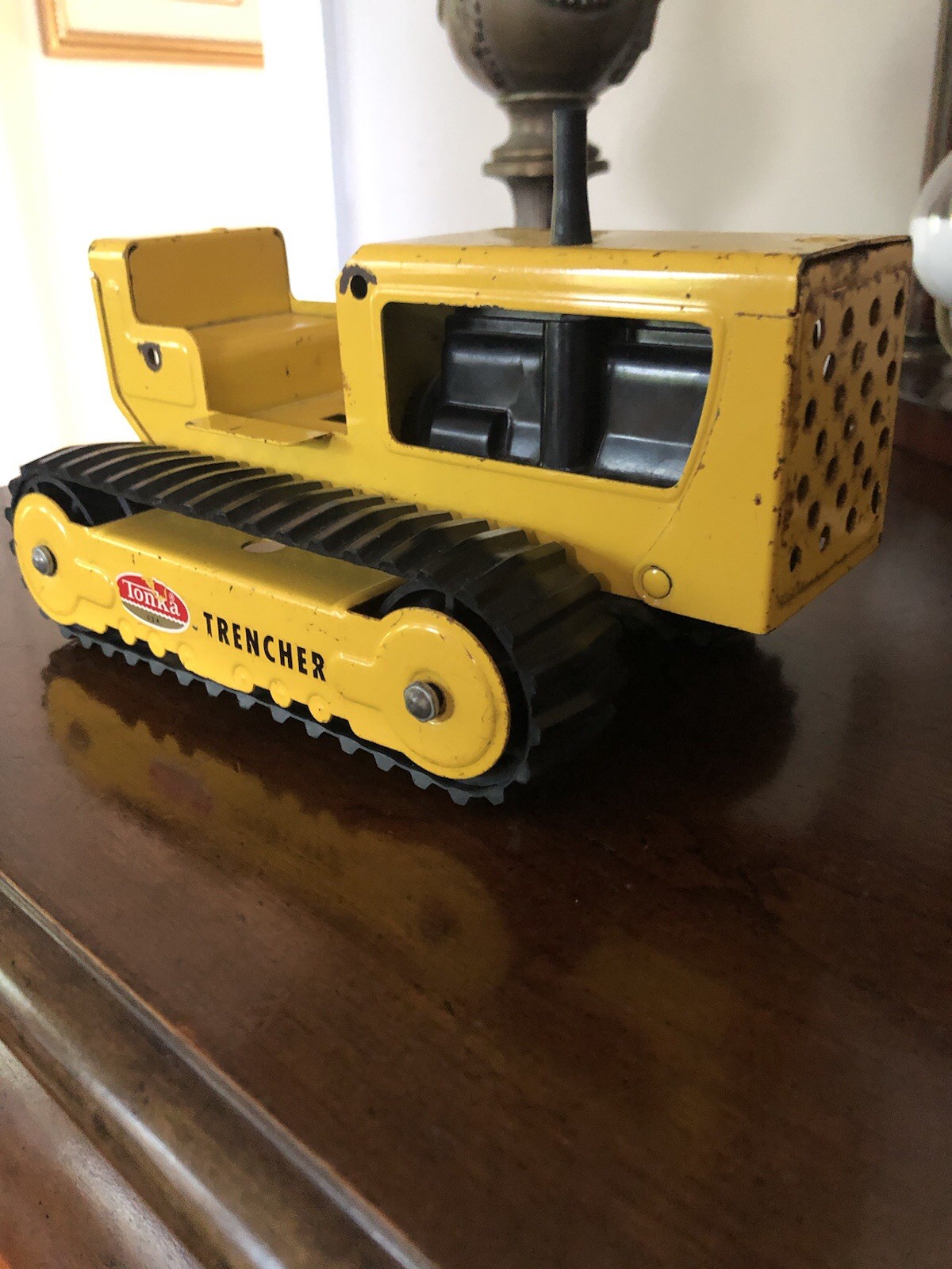 Vintage 1960s Tonka Trencher Pressed Steel Made in USA