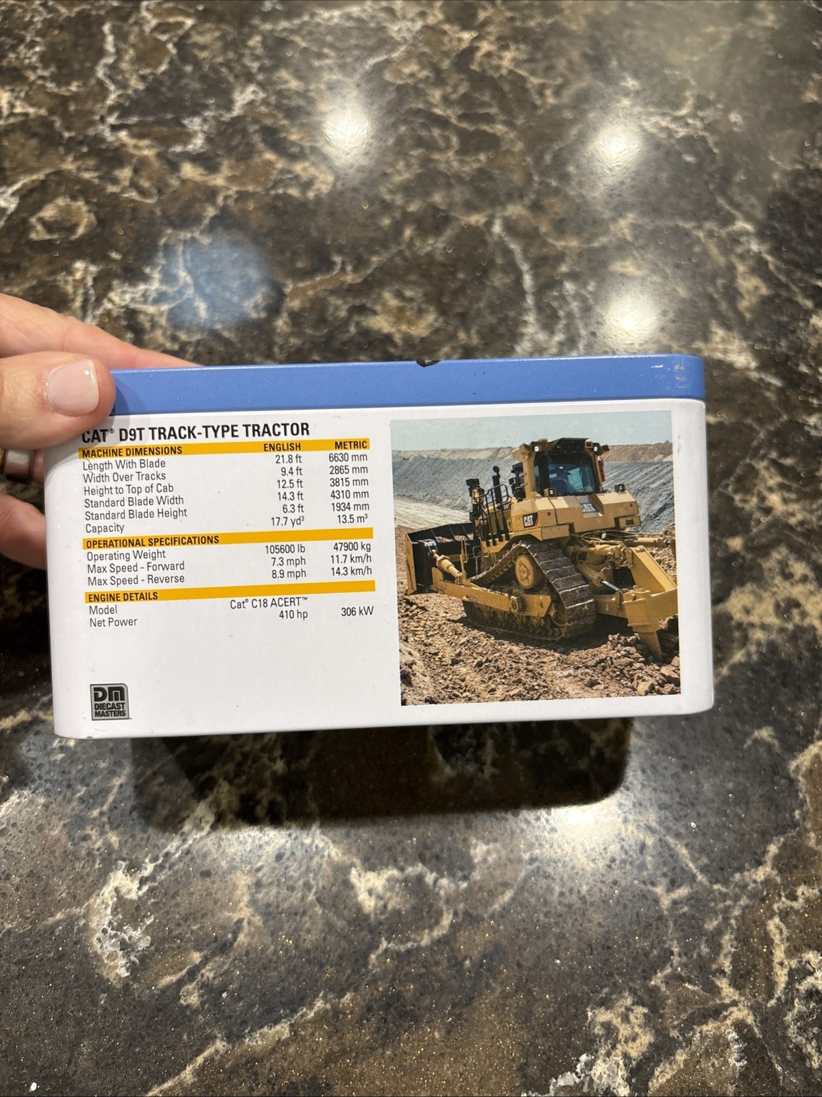 CAT D9T Track- Type Tractor Collectible Diecast Scale Model Replica 85209