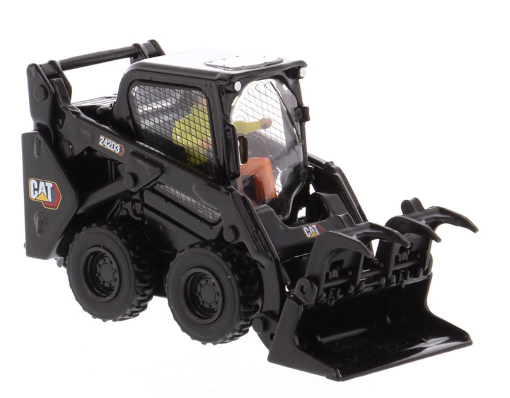 1:50 DM 242D3 Skid Steer Loader Construction Machine Equipment Diecast Model
