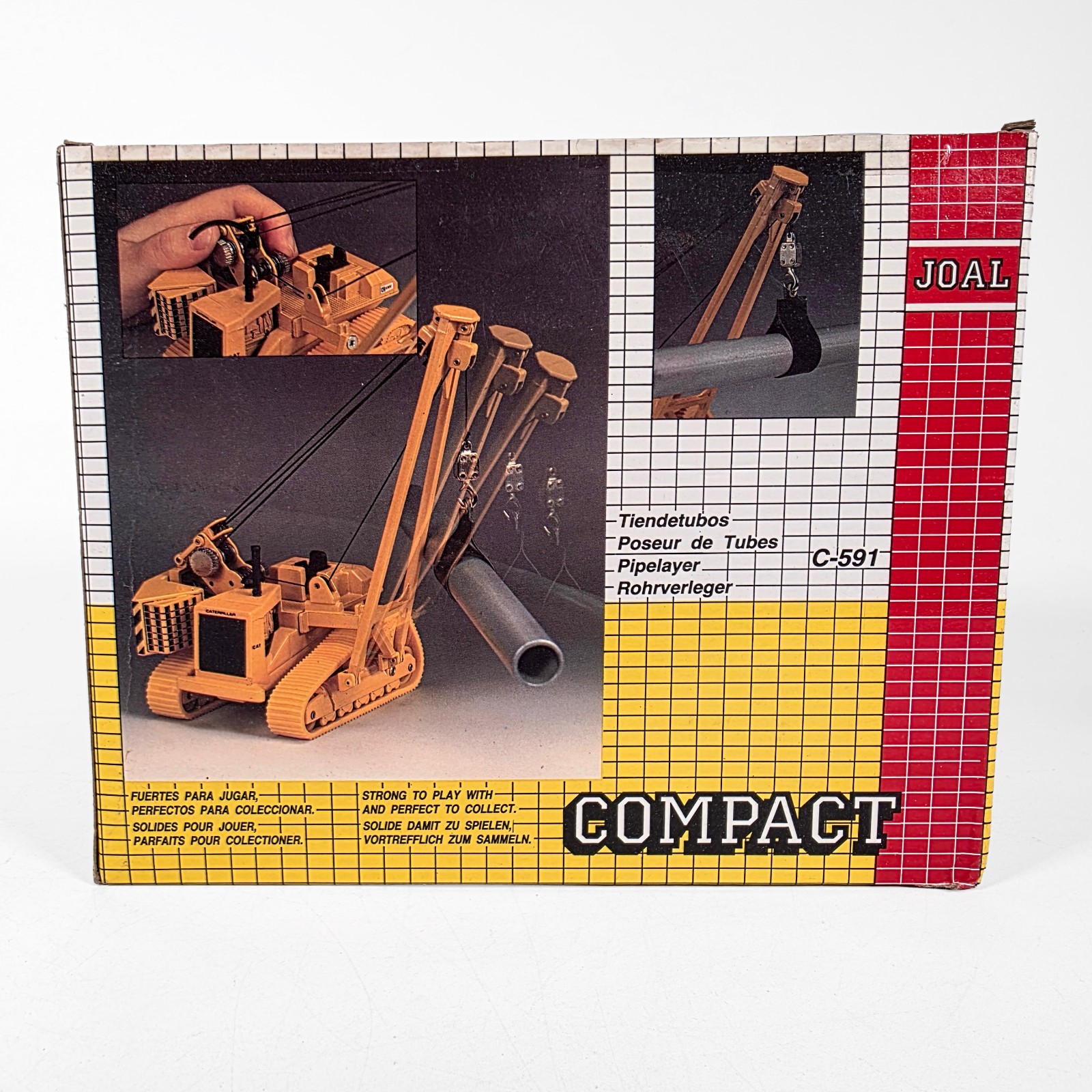 JOAL Compact Caterpillar CAT C-591 Diecast Pipe Layer