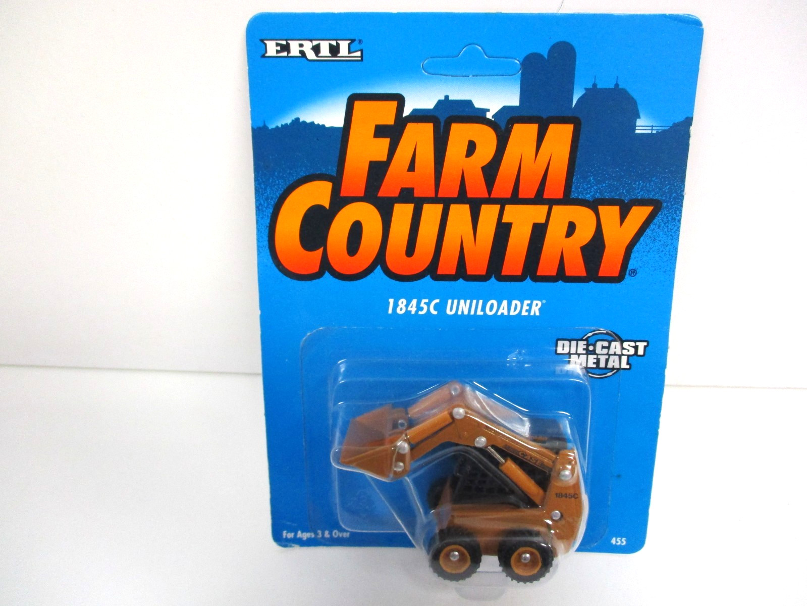 ERTL – CASE 1845C UNILOADER SKID STEER LOADER – 1/64 DIECAST